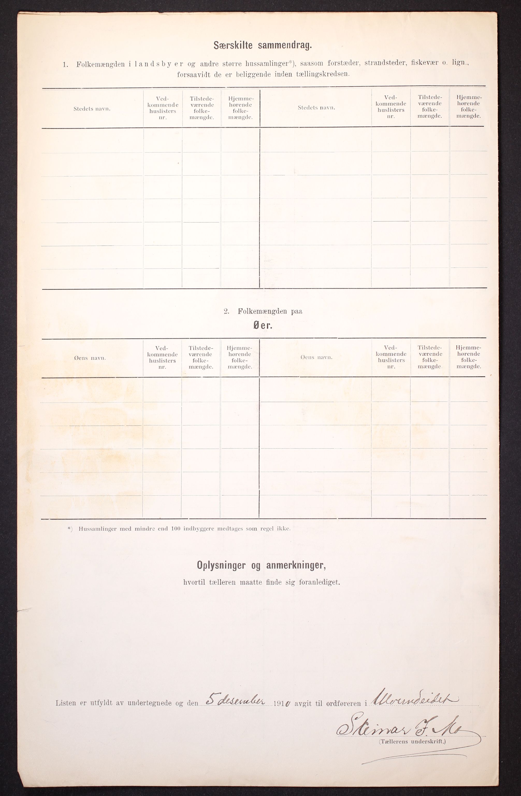 RA, Folketelling 1910 for 1562 Ålvundeid herred, 1910, s. 6