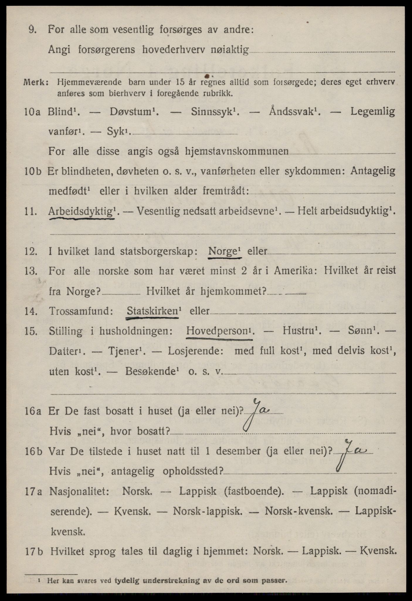 SAT, Folketelling 1920 for 1624 Rissa herred, 1920, s. 1632
