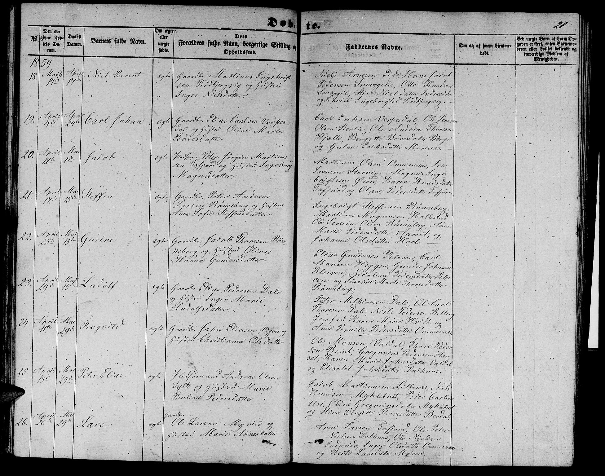 Ministerialprotokoller, klokkerbøker og fødselsregistre - Møre og Romsdal, AV/SAT-A-1454/519/L0261: Klokkerbok nr. 519C02, 1854-1867, s. 28