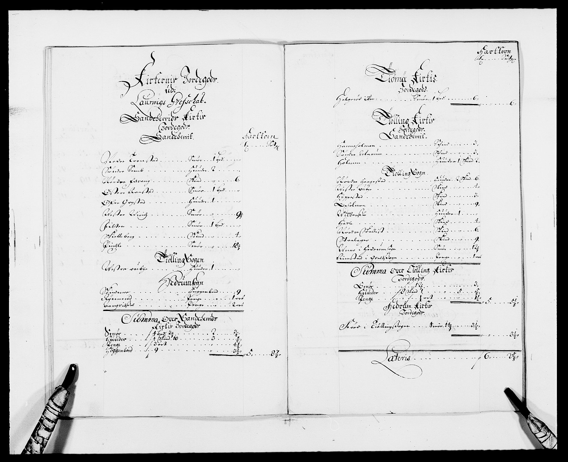 Rentekammeret inntil 1814, Reviderte regnskaper, Fogderegnskap, AV/RA-EA-4092/R33/L1972: Fogderegnskap Larvik grevskap, 1690-1691, s. 365