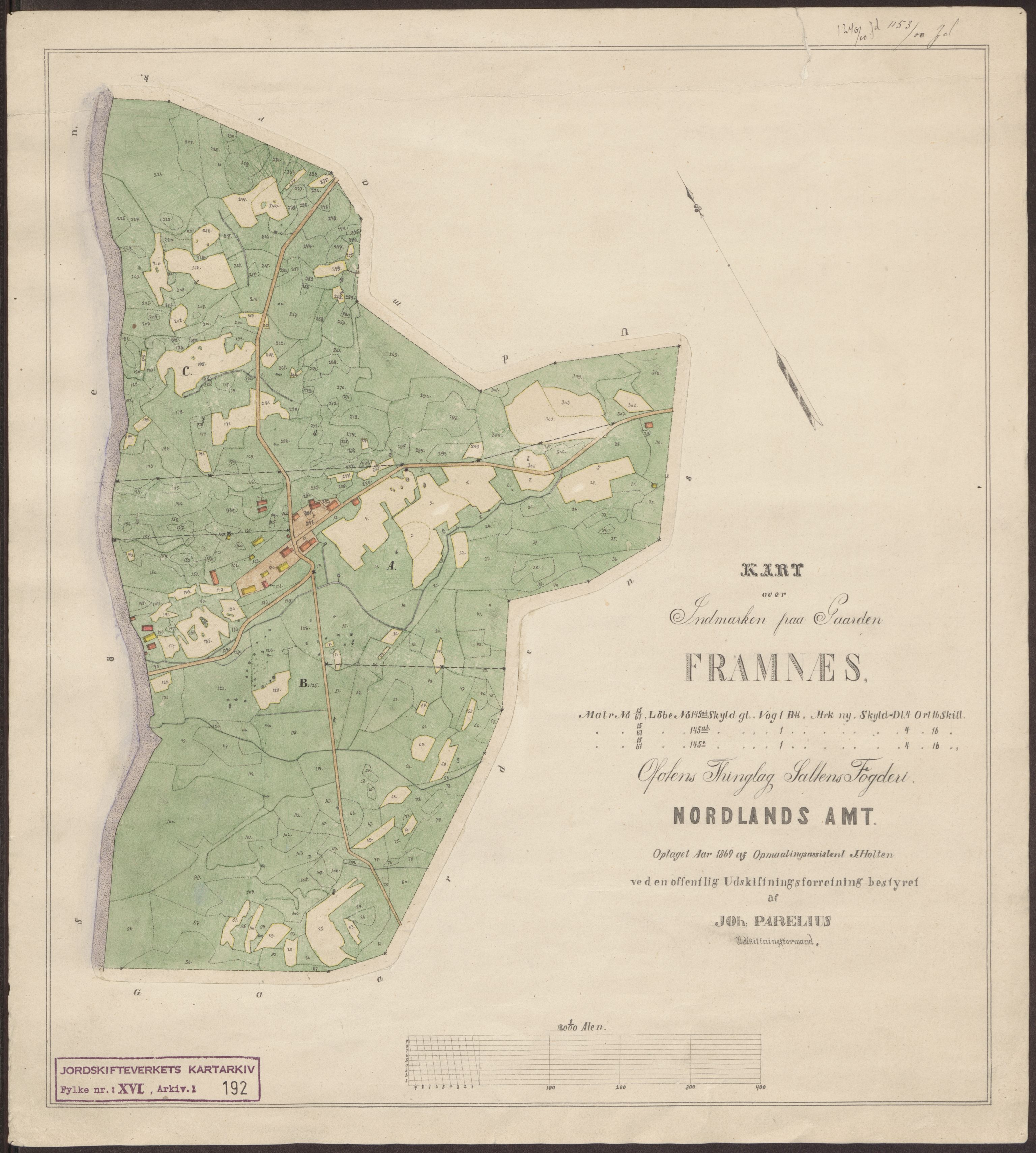 Jordskifteverkets kartarkiv, AV/RA-S-3929/T, 1859-1988, s. 285