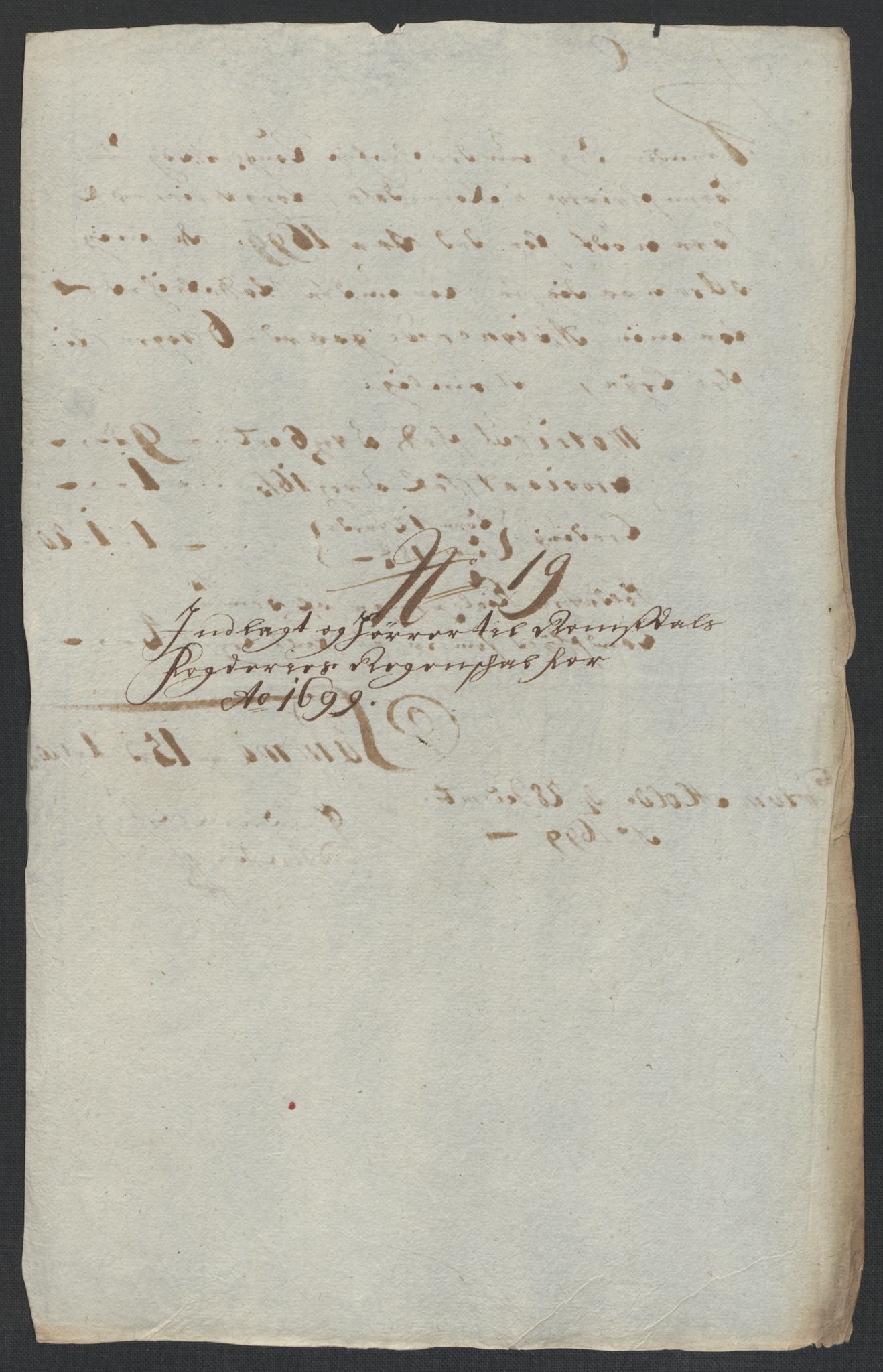 Rentekammeret inntil 1814, Reviderte regnskaper, Fogderegnskap, AV/RA-EA-4092/R55/L3654: Fogderegnskap Romsdal, 1699-1700, s. 134