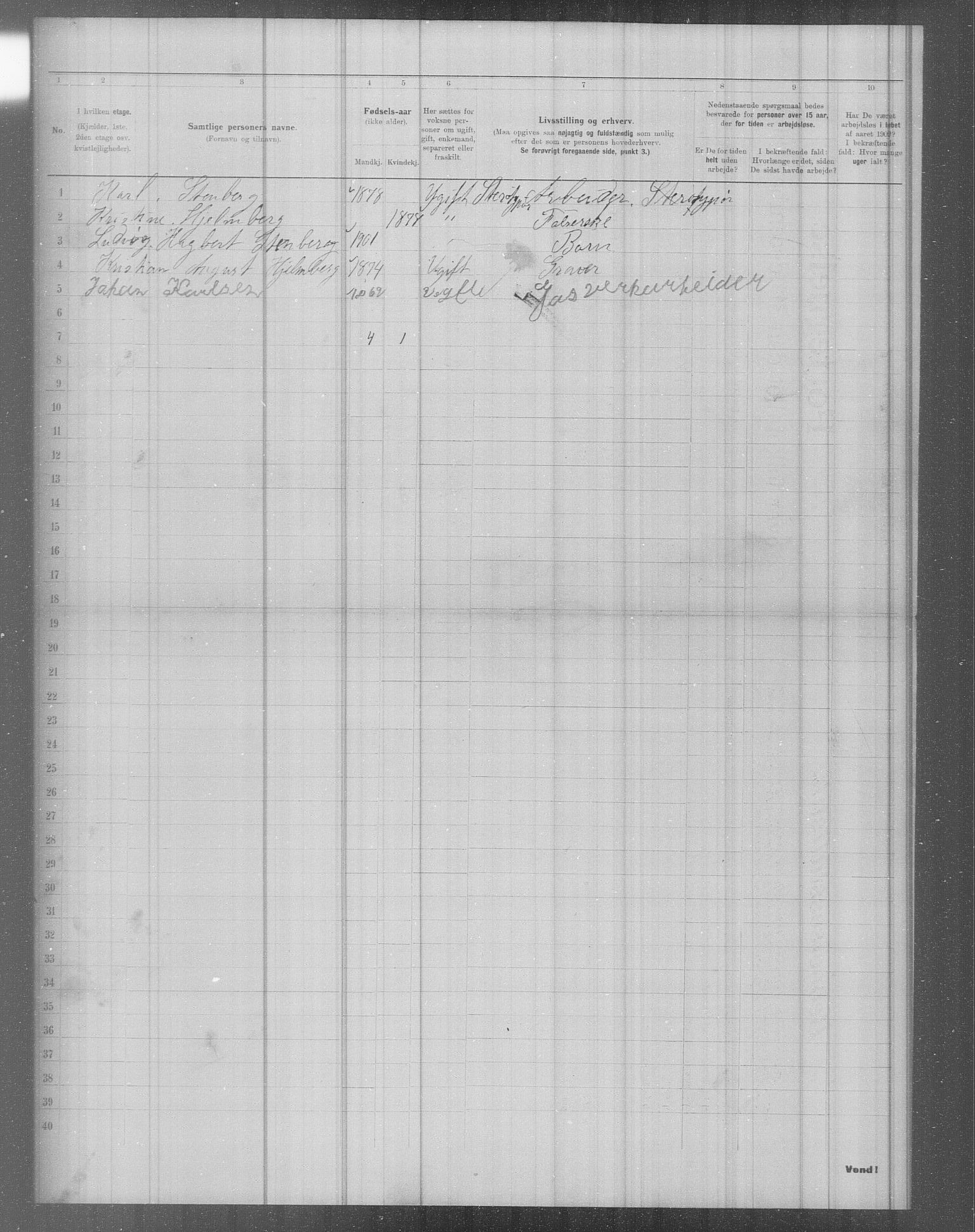 OBA, Kommunal folketelling 31.12.1902 for Kristiania kjøpstad, 1902, s. 2767
