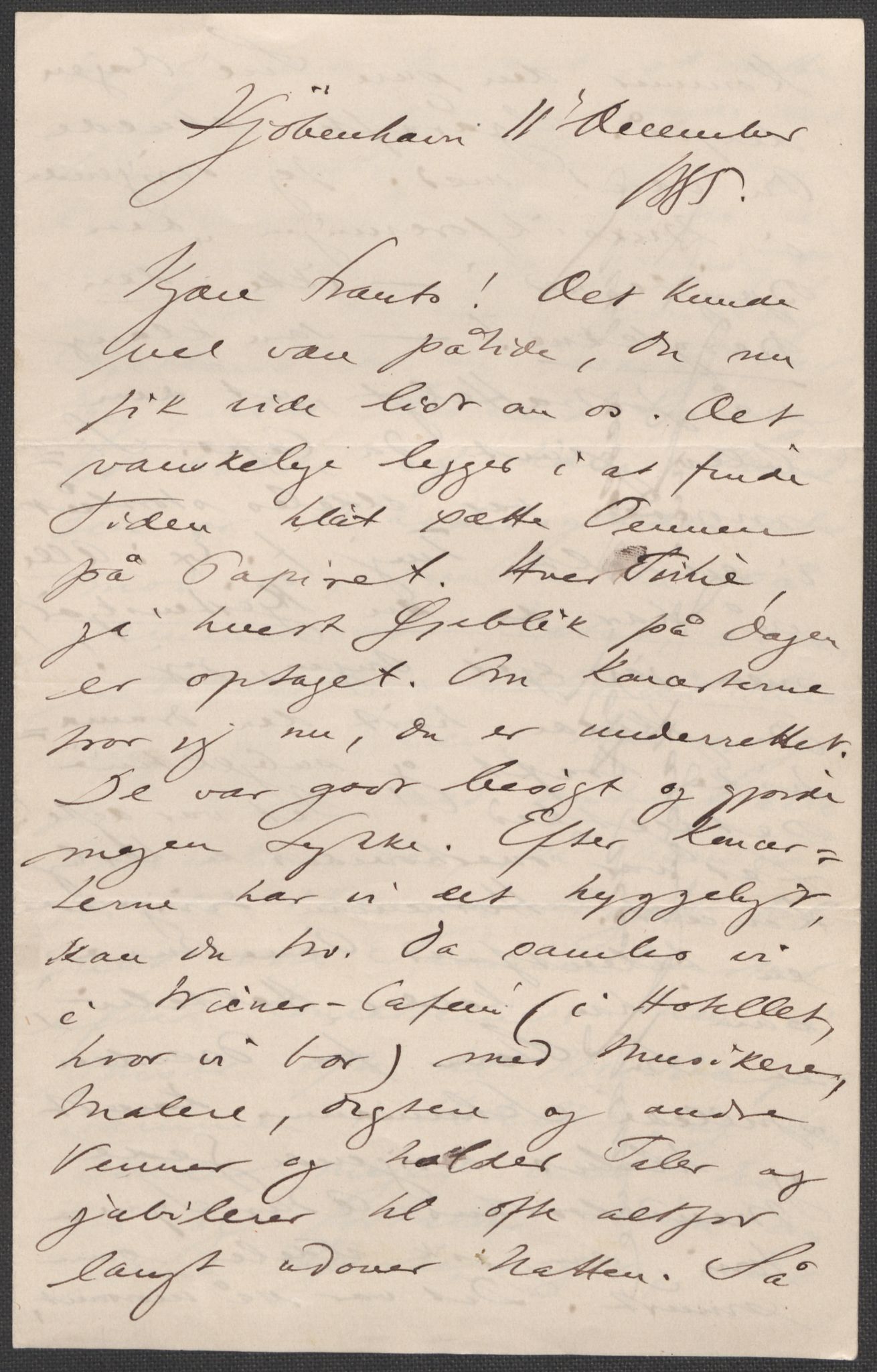 Beyer, Frants, AV/RA-PA-0132/F/L0001: Brev fra Edvard Grieg til Frantz Beyer og "En del optegnelser som kan tjene til kommentar til brevene" av Marie Beyer, 1872-1907, s. 153