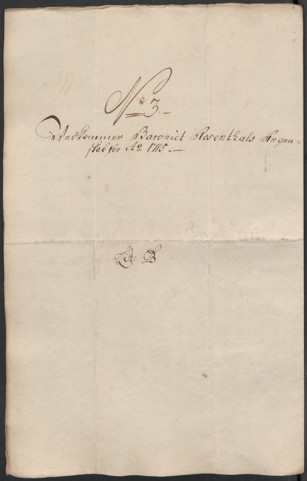Rentekammeret inntil 1814, Reviderte regnskaper, Fogderegnskap, RA/EA-4092/R49/L3139: Fogderegnskap Rosendal Baroni, 1715-1717, s. 54