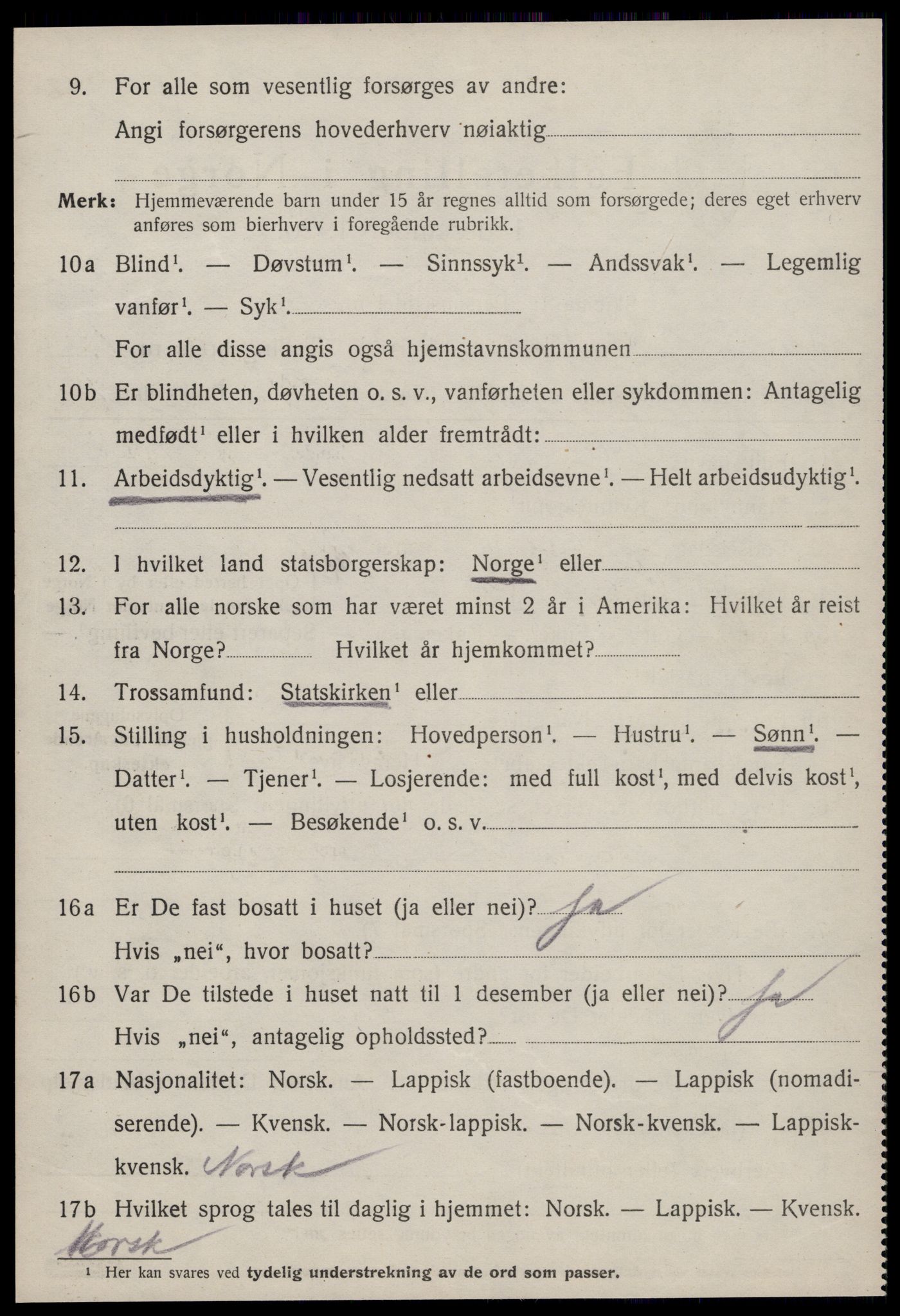 SAT, Folketelling 1920 for 1625 Stadsbygd herred, 1920, s. 2697