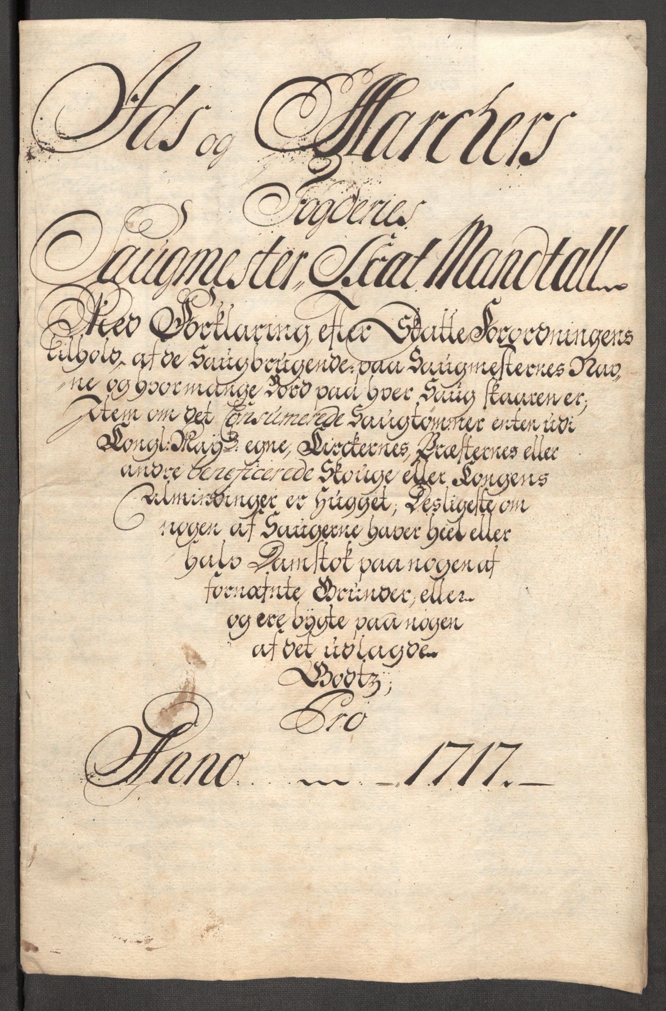 Rentekammeret inntil 1814, Reviderte regnskaper, Fogderegnskap, AV/RA-EA-4092/R01/L0024: Fogderegnskap Idd og Marker, 1717-1718, s. 67