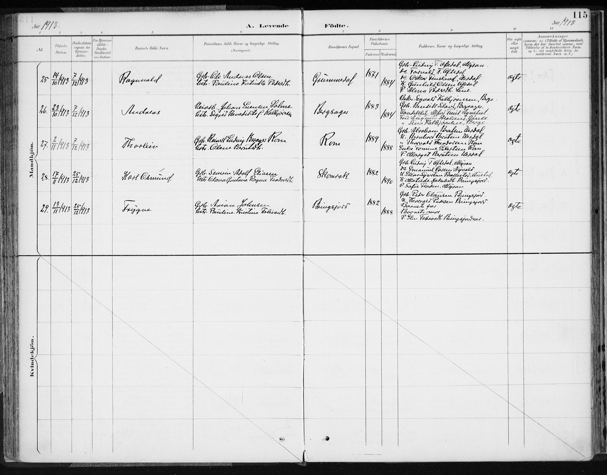 Lyngdal sokneprestkontor, AV/SAK-1111-0029/F/Fa/Fac/L0012: Ministerialbok nr. A 12, 1894-1918, s. 115