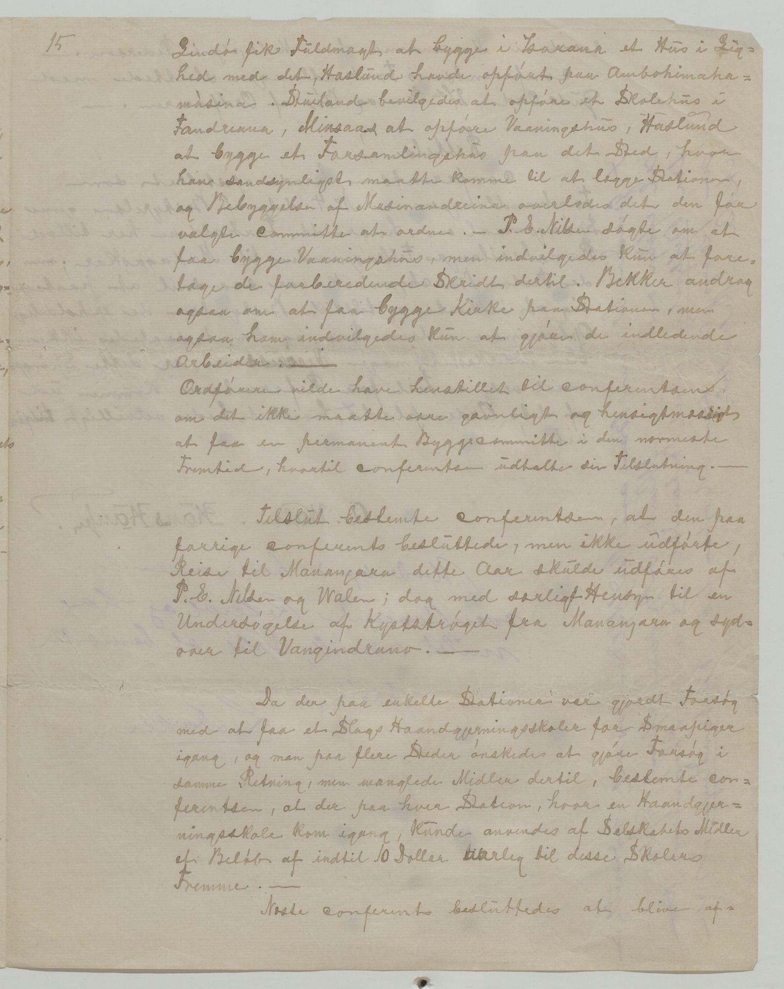 Det Norske Misjonsselskap - hovedadministrasjonen, VID/MA-A-1045/D/Da/Daa/L0035/0003: Konferansereferat og årsberetninger / Konferansereferat fra Madagaskar Innland., 1877, s. 15