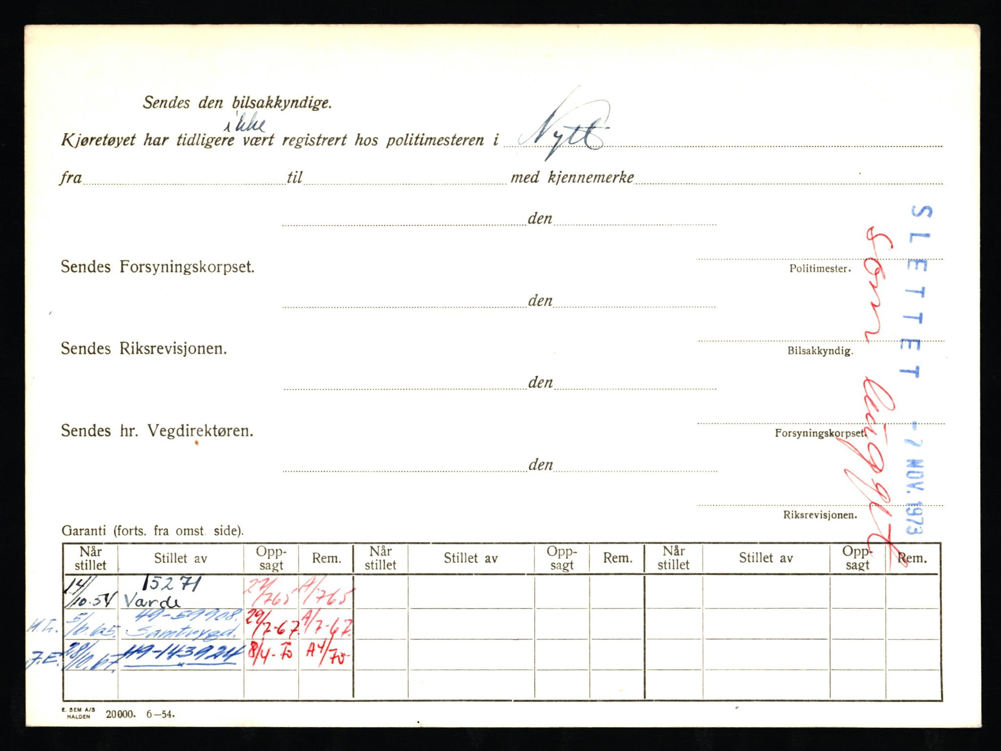 Stavanger trafikkstasjon, AV/SAST-A-101942/0/F/L0047: L-28400 - L-29099, 1930-1971, s. 1986