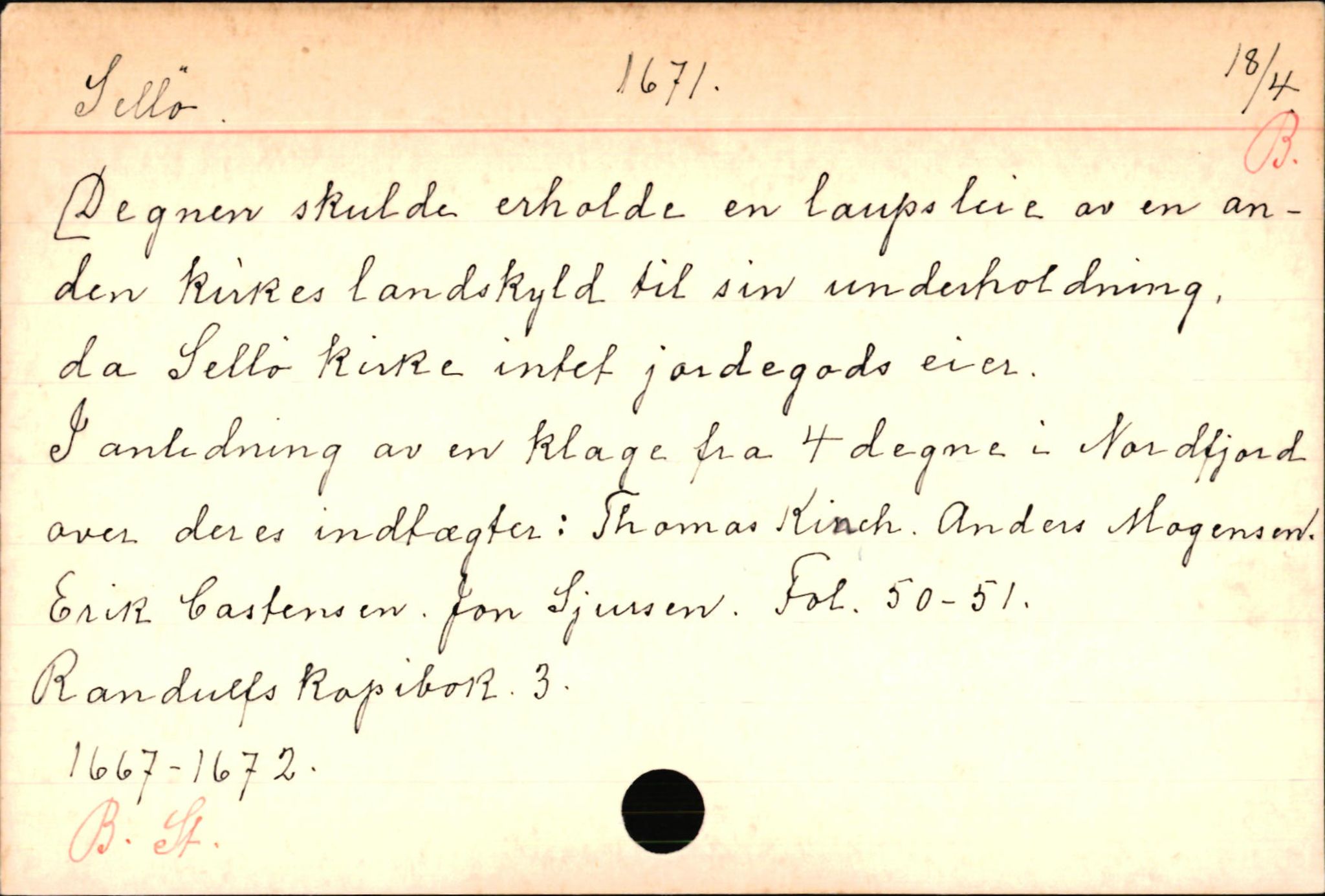 Haugen, Johannes - lærer, AV/SAB-SAB/PA-0036/01/L0001: Om klokkere og lærere, 1521-1904, s. 9503