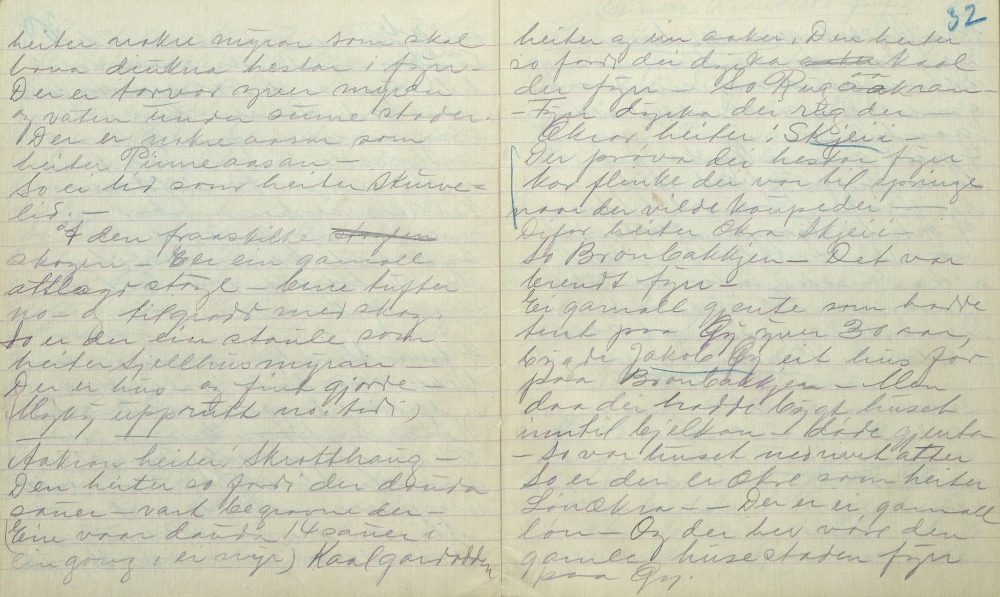 Rikard Berge, TEMU/TGM-A-1003/F/L0017/0004: 551-599 / 554 Vraadals historie, Signe Vesterdal, 1918, s. 31-32