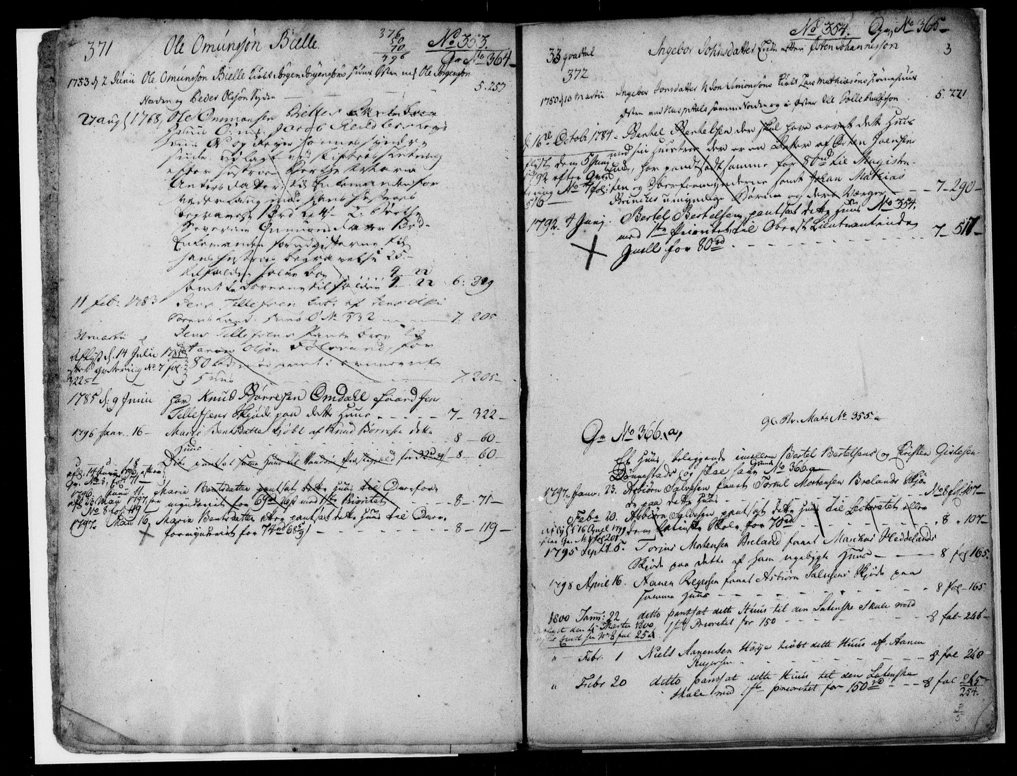 Kristiansand byrett, AV/SAK-1223-0001/G/Ga/L0004: Panteregister nr. 4, 1690-1800, s. 3