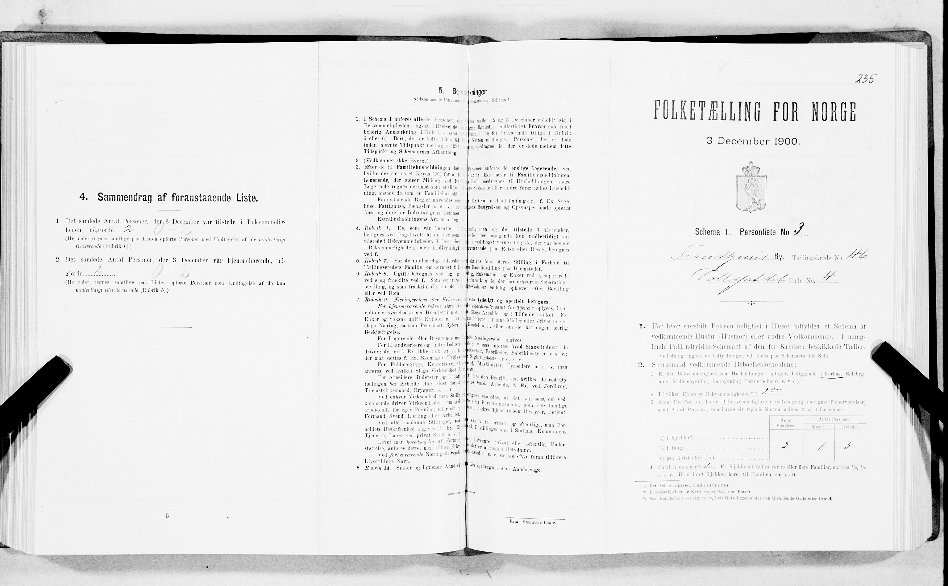 SAT, Folketelling 1900 for 1601 Trondheim kjøpstad, 1900, s. 7538