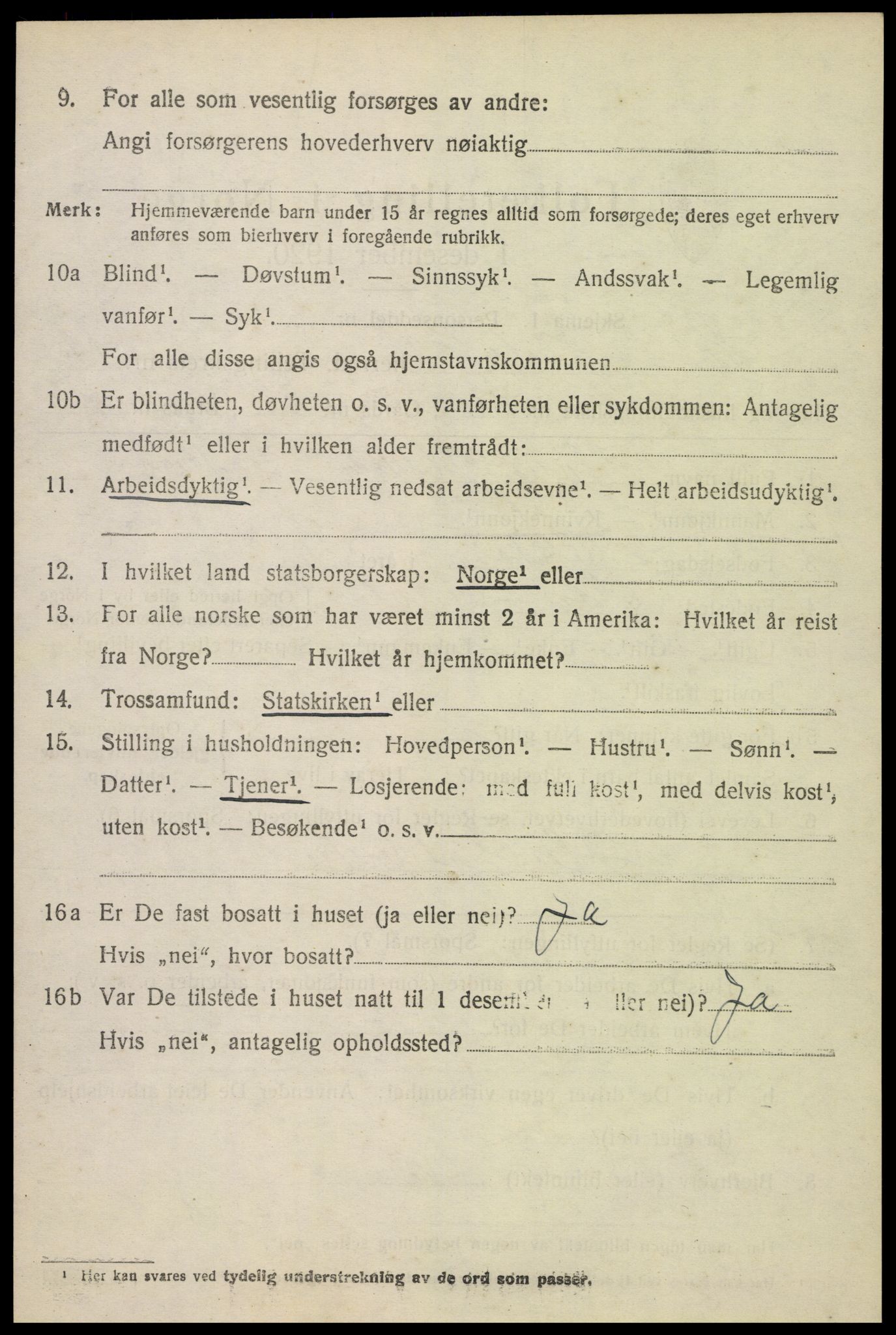 SAH, Folketelling 1920 for 0419 Sør-Odal herred, 1920, s. 12306