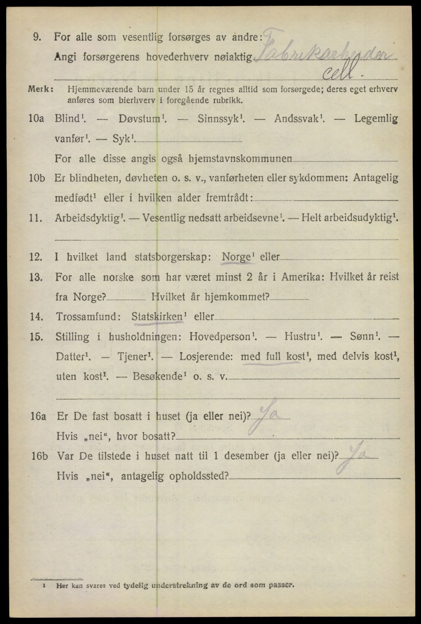 SAO, Folketelling 1920 for 0229 Enebakk herred, 1920, s. 2698