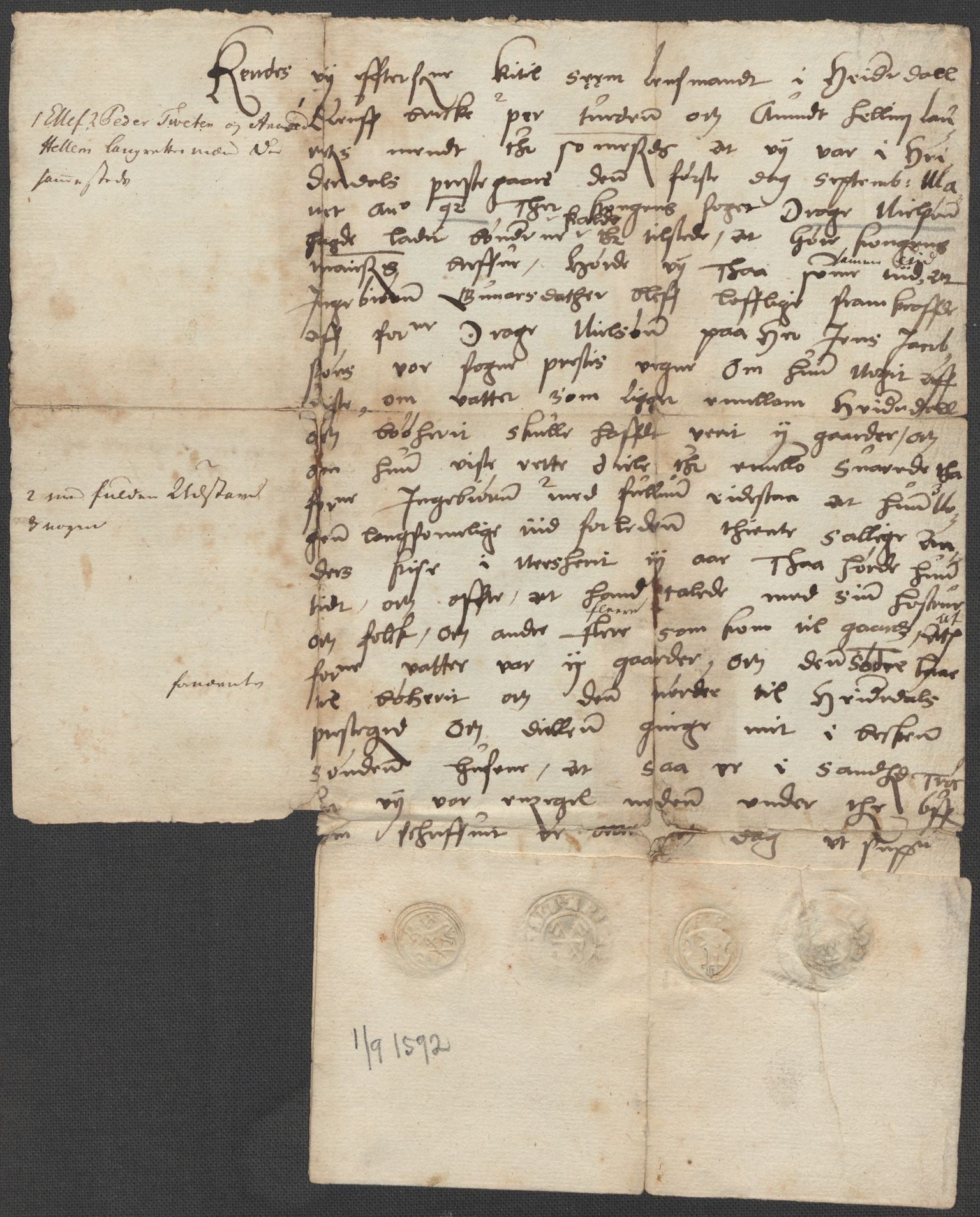 Riksarkivets diplomsamling, AV/RA-EA-5965/F15/L0028: Prestearkiv - Telemark, 1572-1769, s. 78