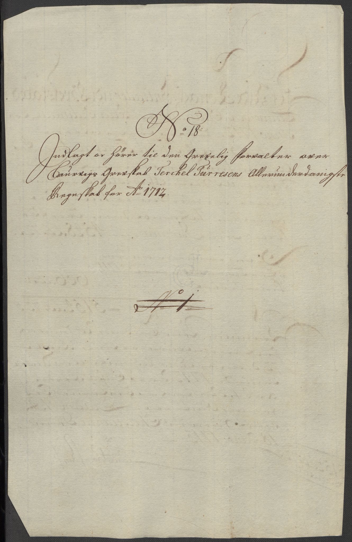 Rentekammeret inntil 1814, Reviderte regnskaper, Fogderegnskap, RA/EA-4092/R33/L1984: Fogderegnskap Larvik grevskap, 1712, s. 222