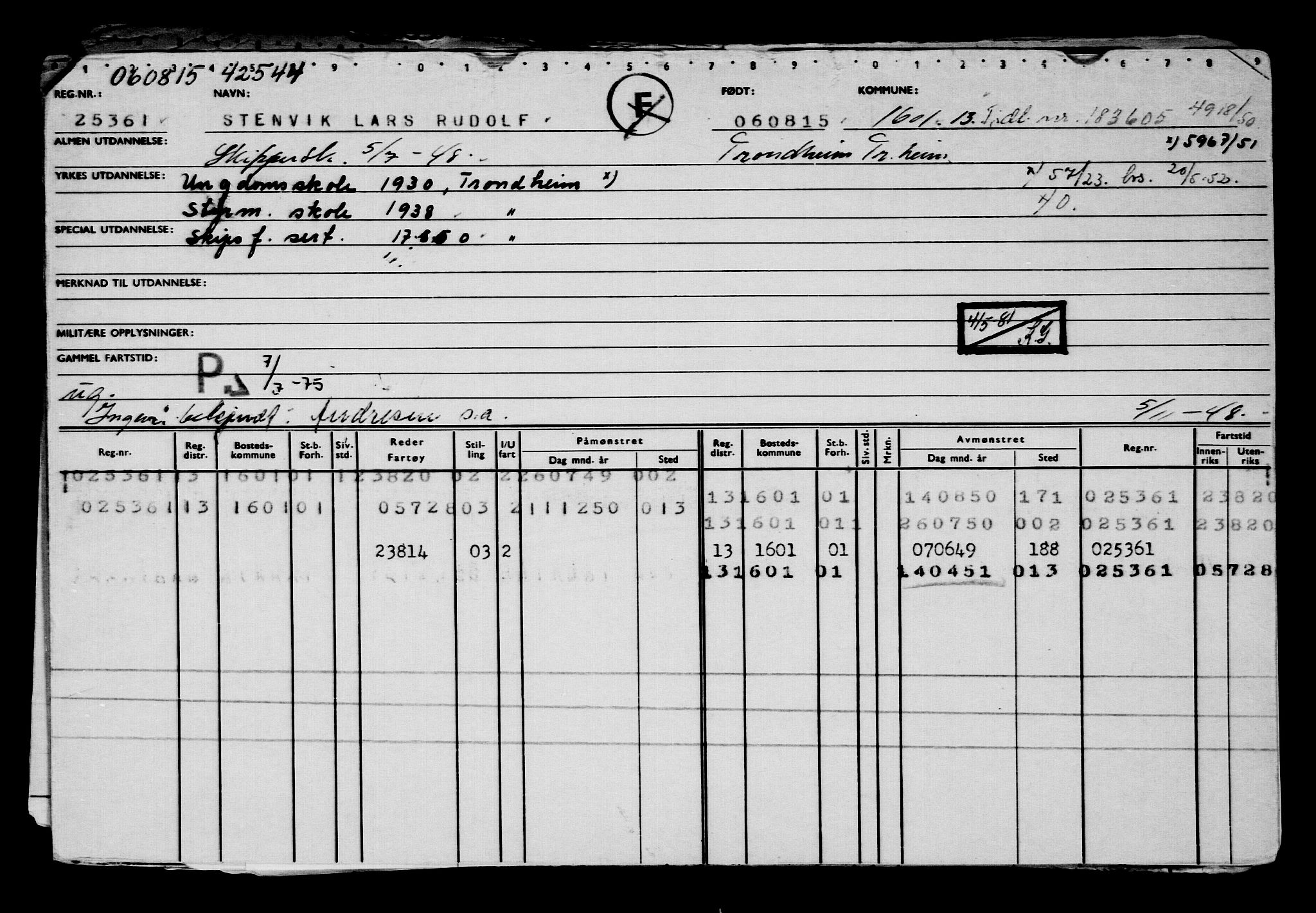 Direktoratet for sjømenn, AV/RA-S-3545/G/Gb/L0131: Hovedkort, 1915, s. 643