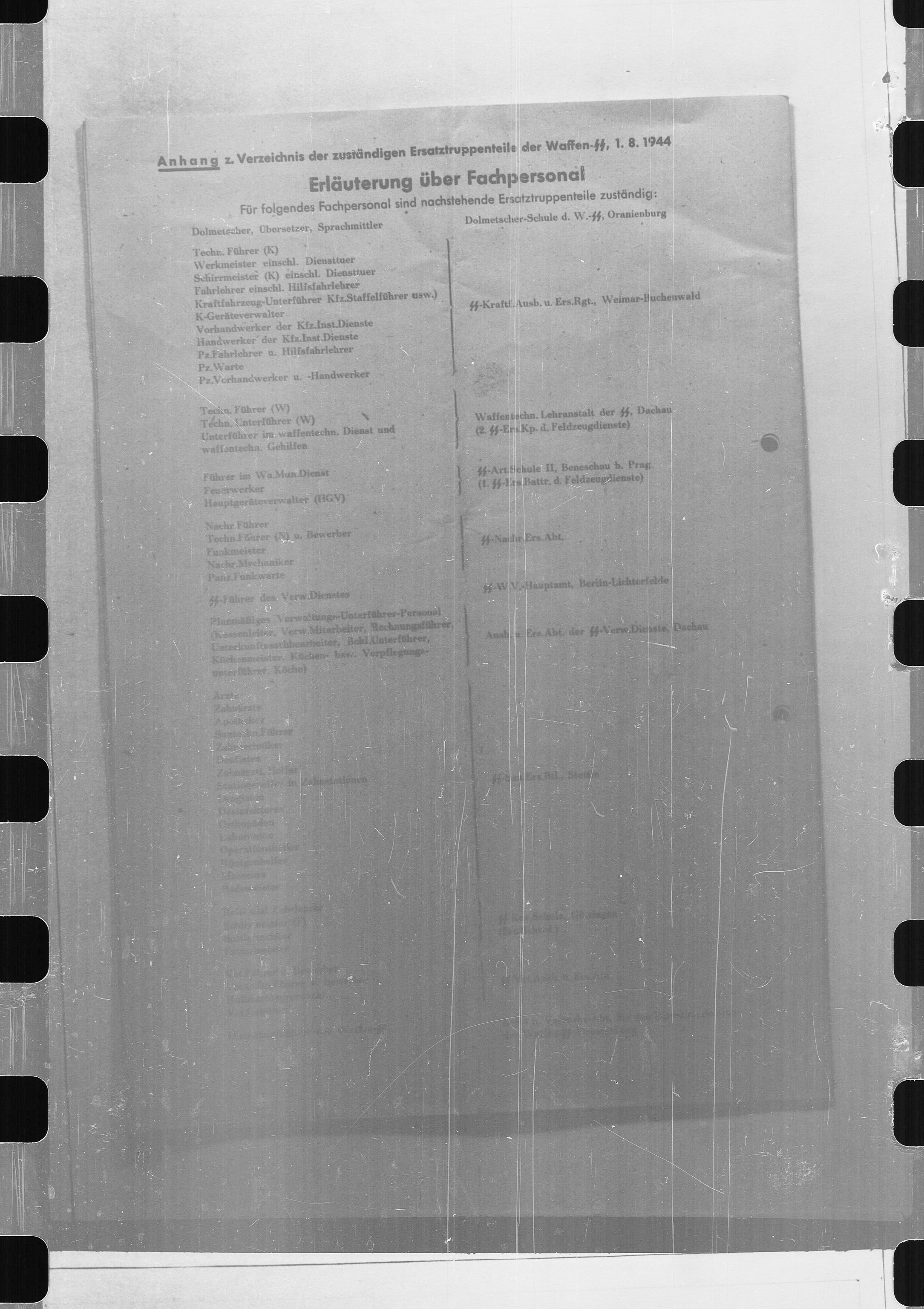 Documents Section, RA/RAFA-2200/V/L0069: Film med LMDC Serial Number., 1940-1945, s. 117