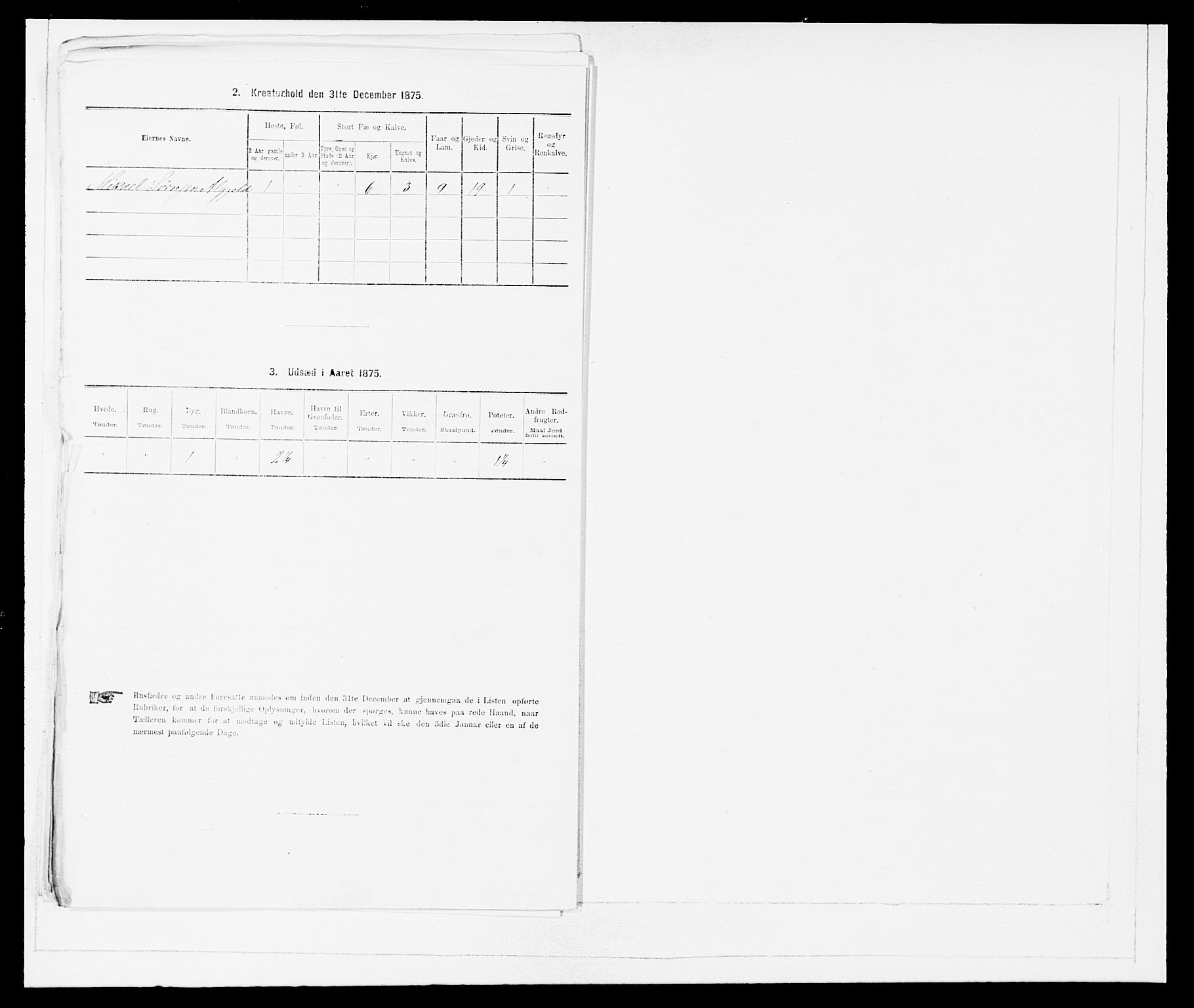 SAB, Folketelling 1875 for 1447P Innvik prestegjeld, 1875, s. 710