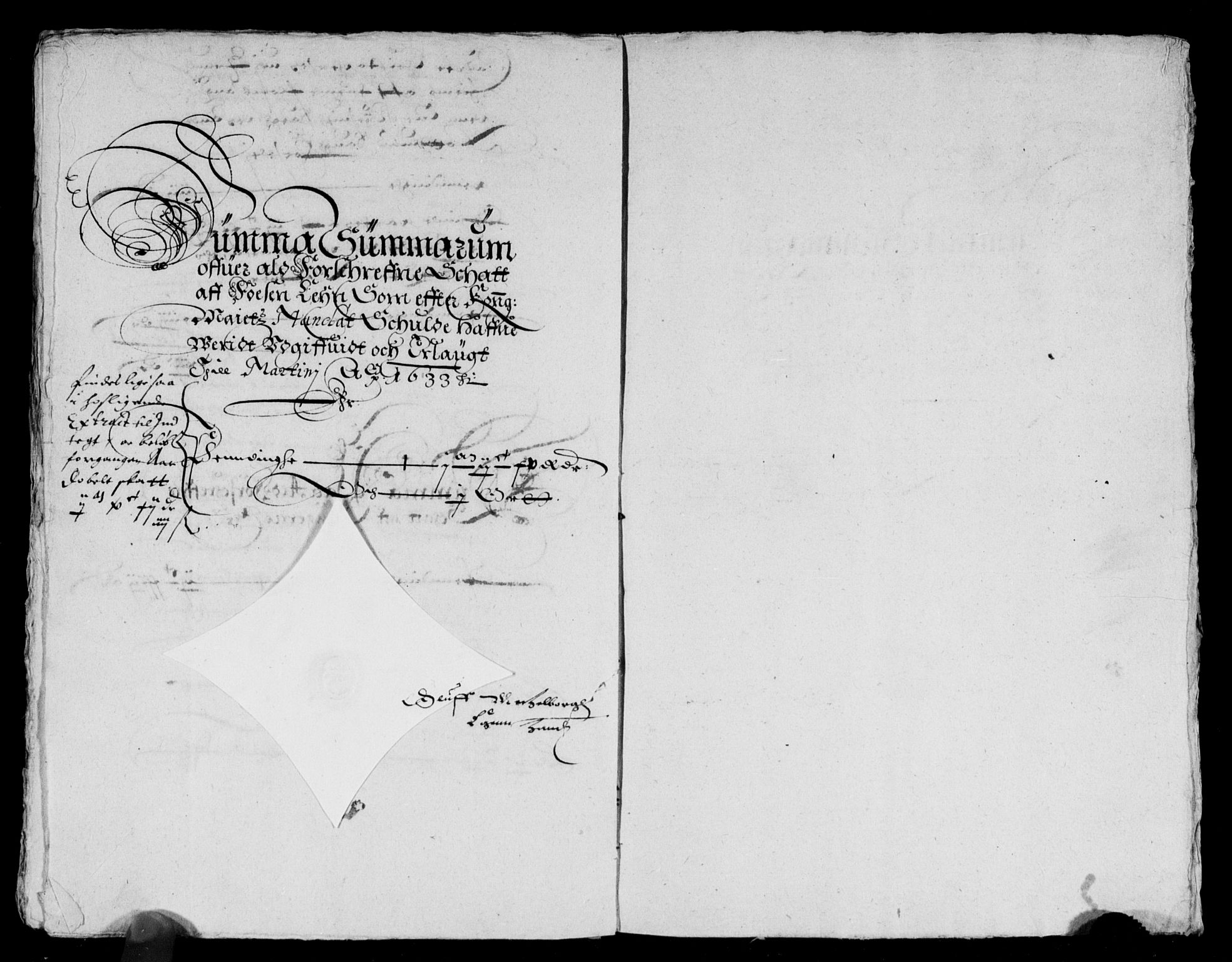 Rentekammeret inntil 1814, Reviderte regnskaper, Lensregnskaper, AV/RA-EA-5023/R/Rb/Rbw/L0053: Trondheim len, 1633-1634