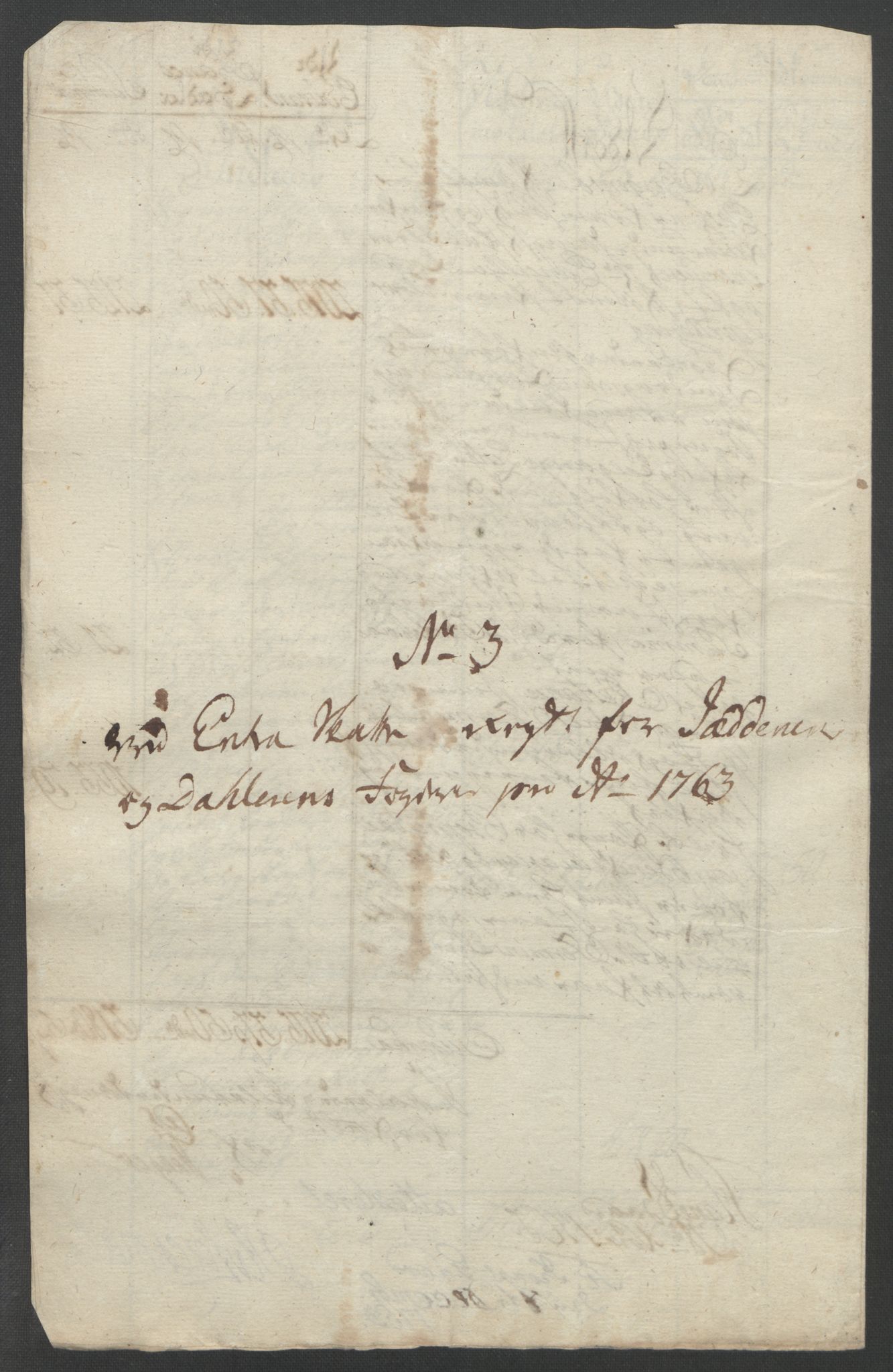 Rentekammeret inntil 1814, Reviderte regnskaper, Fogderegnskap, RA/EA-4092/R46/L2835: Ekstraskatten Jæren og Dalane, 1762-1764, s. 67