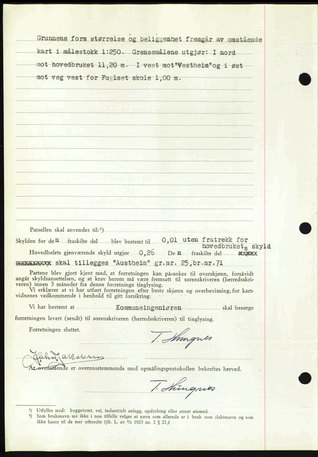 Romsdal sorenskriveri, SAT/A-4149/1/2/2C: Pantebok nr. A22, 1947-1947, Dagboknr: 762/1947