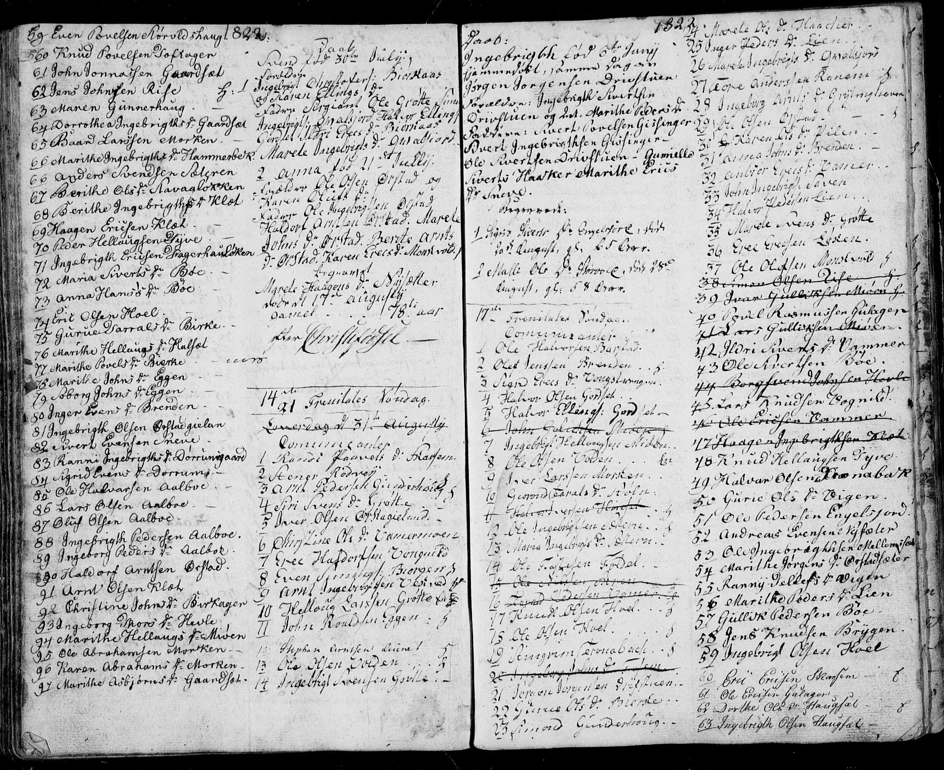 Ministerialprotokoller, klokkerbøker og fødselsregistre - Sør-Trøndelag, AV/SAT-A-1456/678/L0912: Klokkerbok nr. 678C01, 1811-1824
