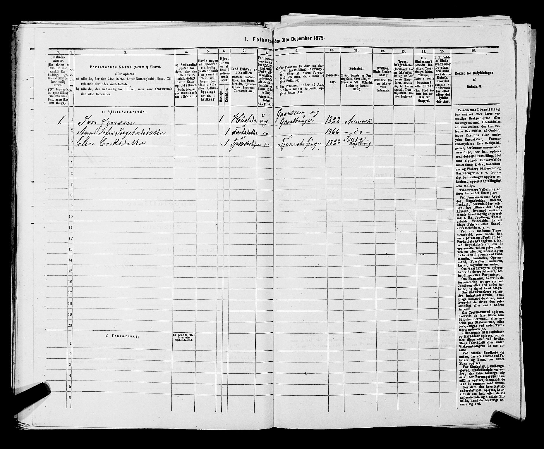RA, Folketelling 1875 for 0118P Aremark prestegjeld, 1875, s. 993