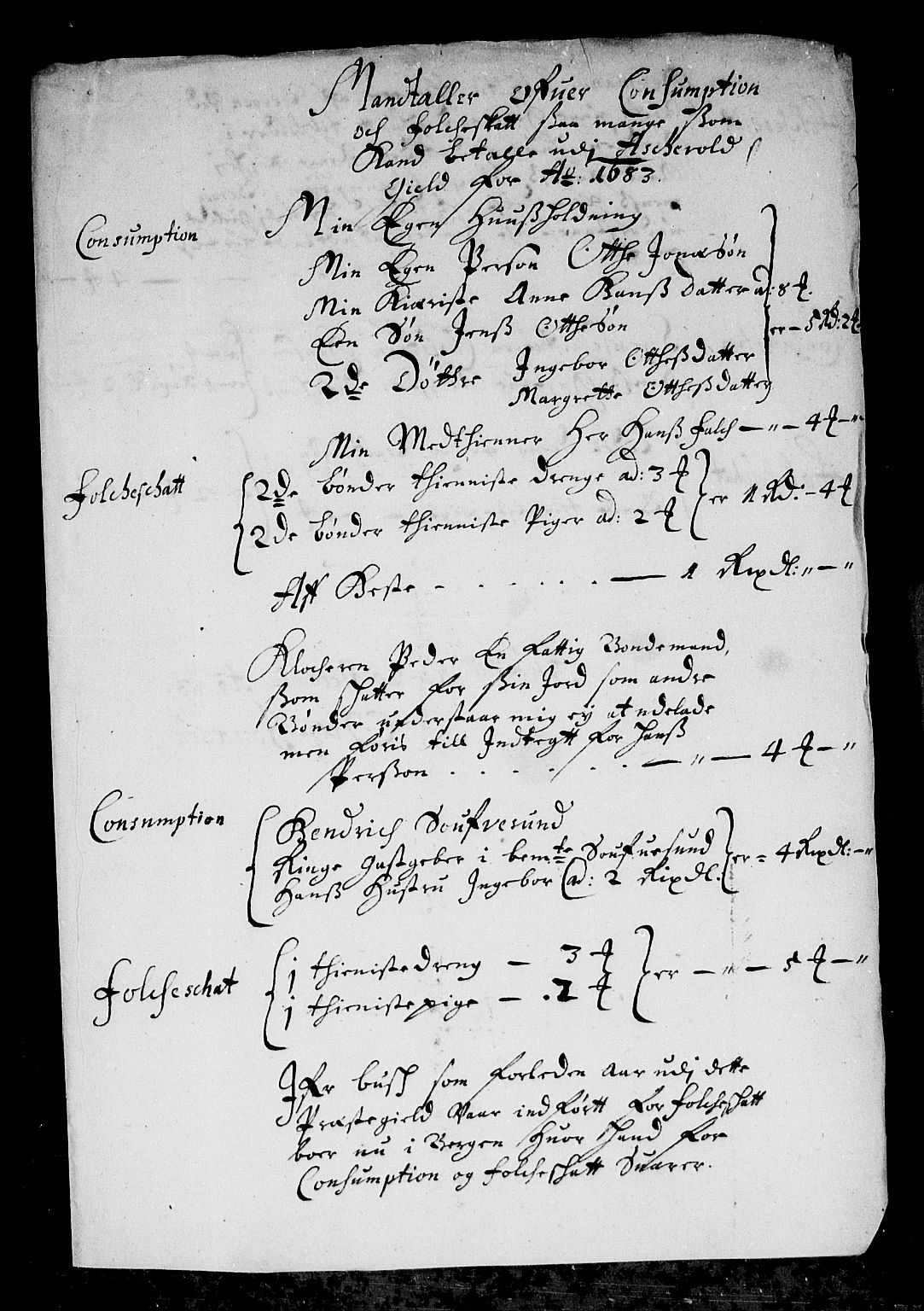 Rentekammeret inntil 1814, Reviderte regnskaper, Stiftamtstueregnskaper, Bergen stiftamt, AV/RA-EA-6043/R/Rc/L0067: Bergen stiftamt, 1672-1685