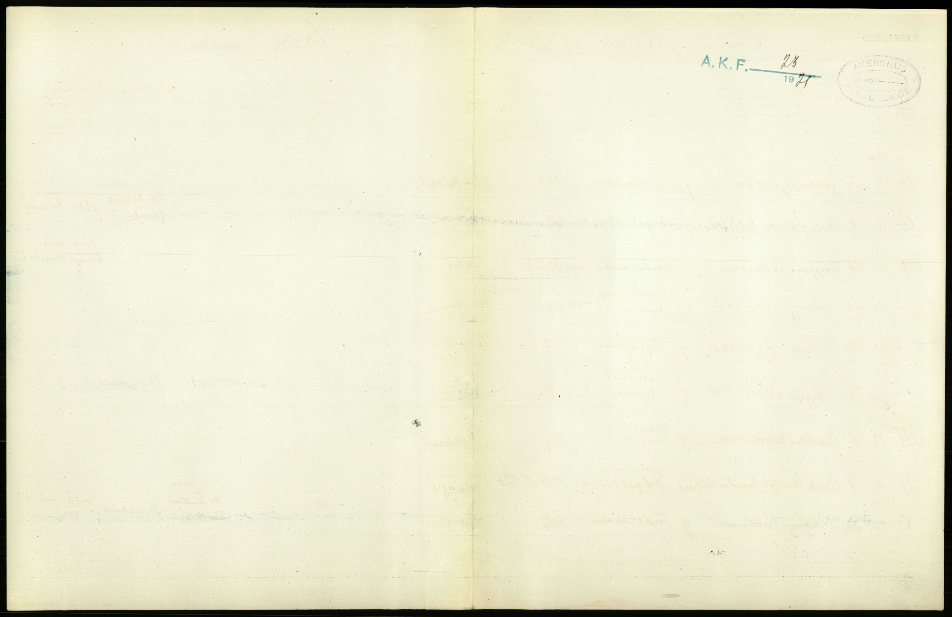 Statistisk sentralbyrå, Sosiodemografiske emner, Befolkning, RA/S-2228/D/Df/Dfb/Dfbj/L0007: Akershus fylke: Døde. Bygder og byer., 1920, s. 343