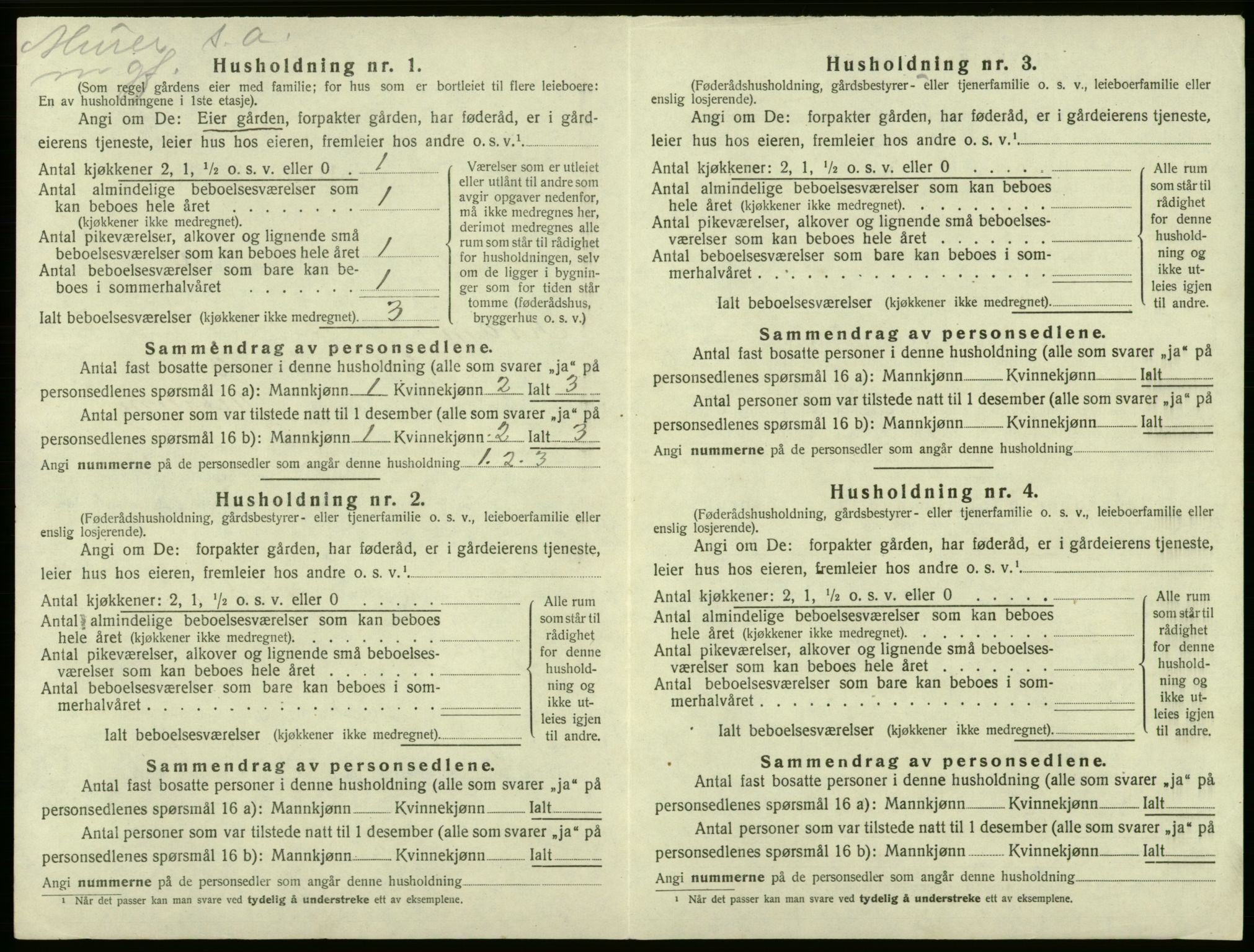 SAB, Folketelling 1920 for 1238 Kvam herred, 1920, s. 639
