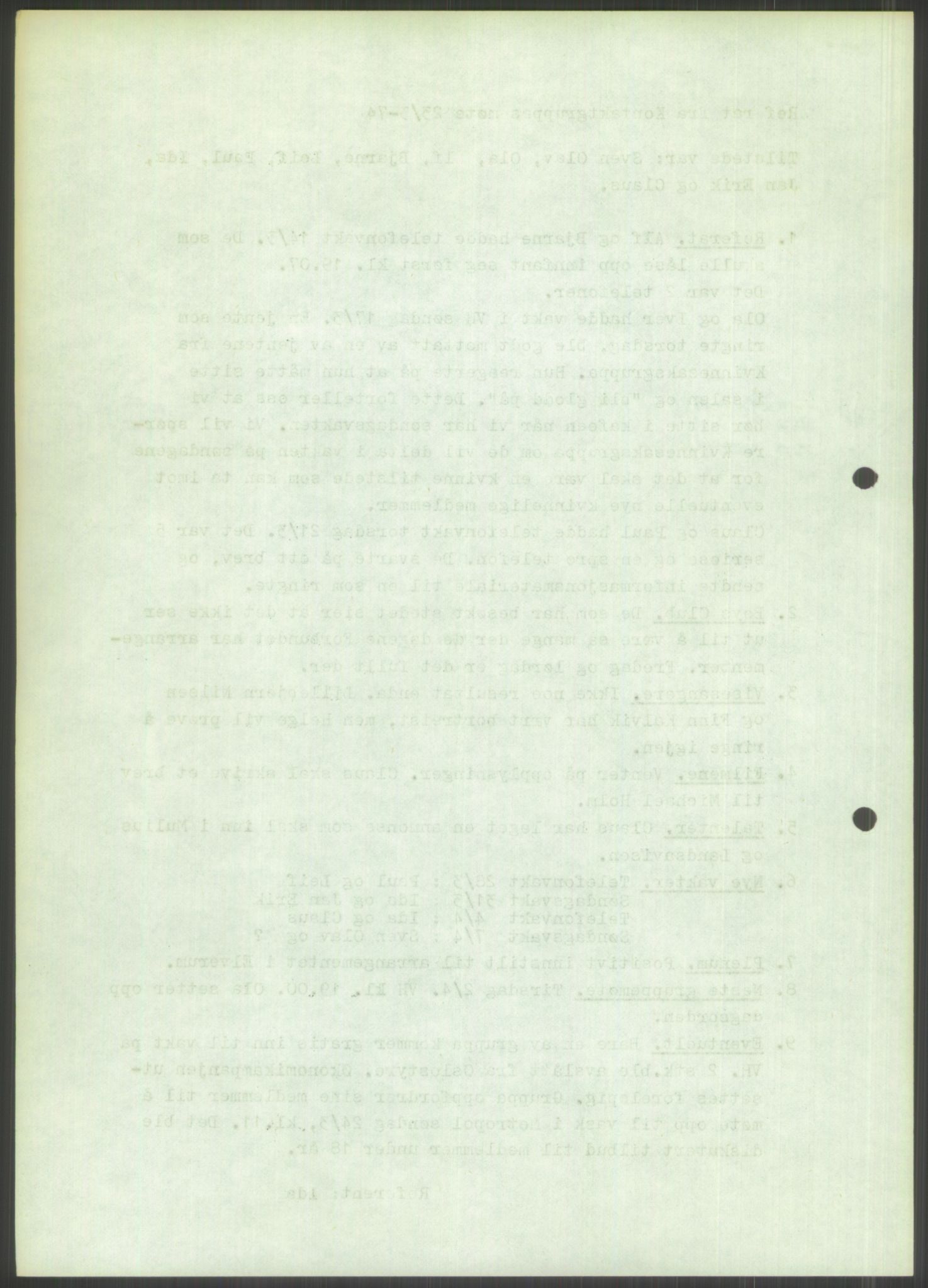 Det Norske Forbundet av 1948/Landsforeningen for Lesbisk og Homofil Frigjøring, AV/RA-PA-1216/A/Ag/L0004: Grupper, utvalg, 1974-1992, s. 662