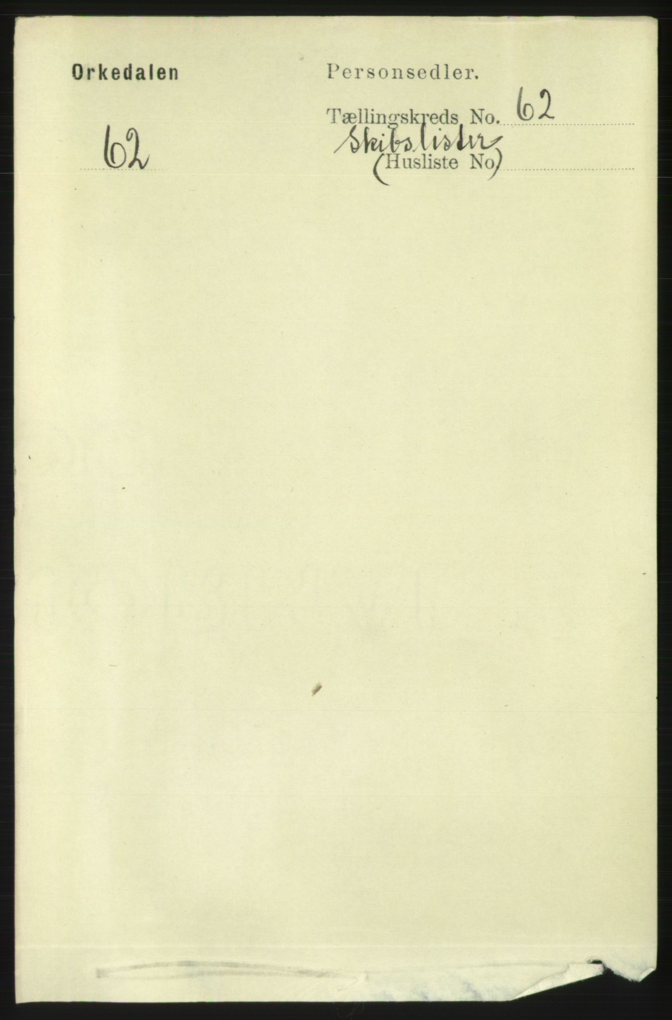 RA, Folketelling 1891 for 1638 Orkdal herred, 1891, s. 7636