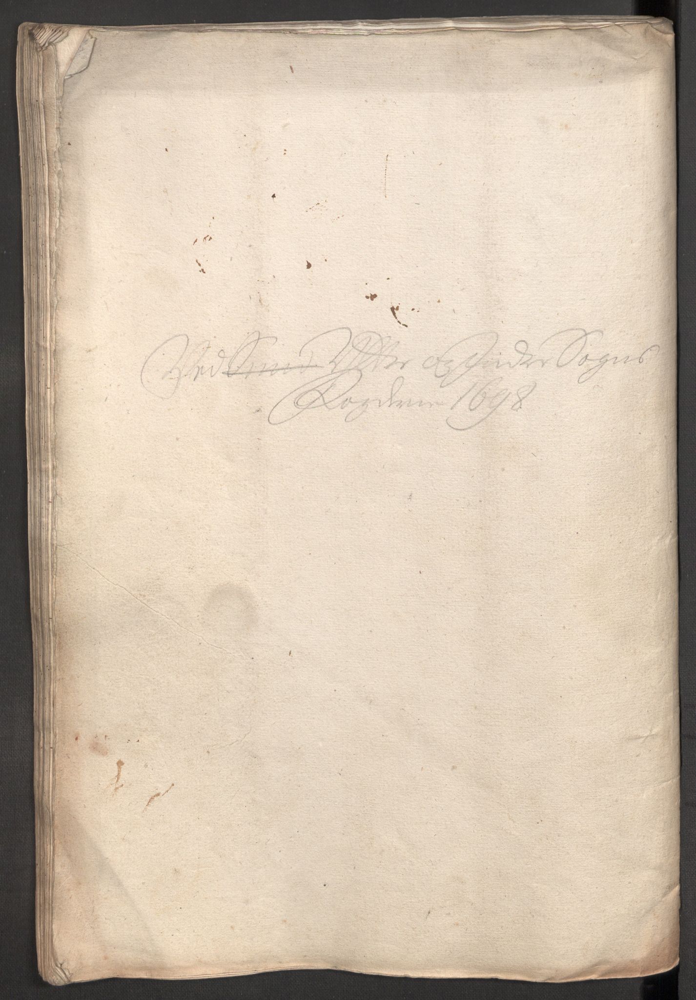 Rentekammeret inntil 1814, Reviderte regnskaper, Fogderegnskap, AV/RA-EA-4092/R52/L3310: Fogderegnskap Sogn, 1698-1699, s. 85