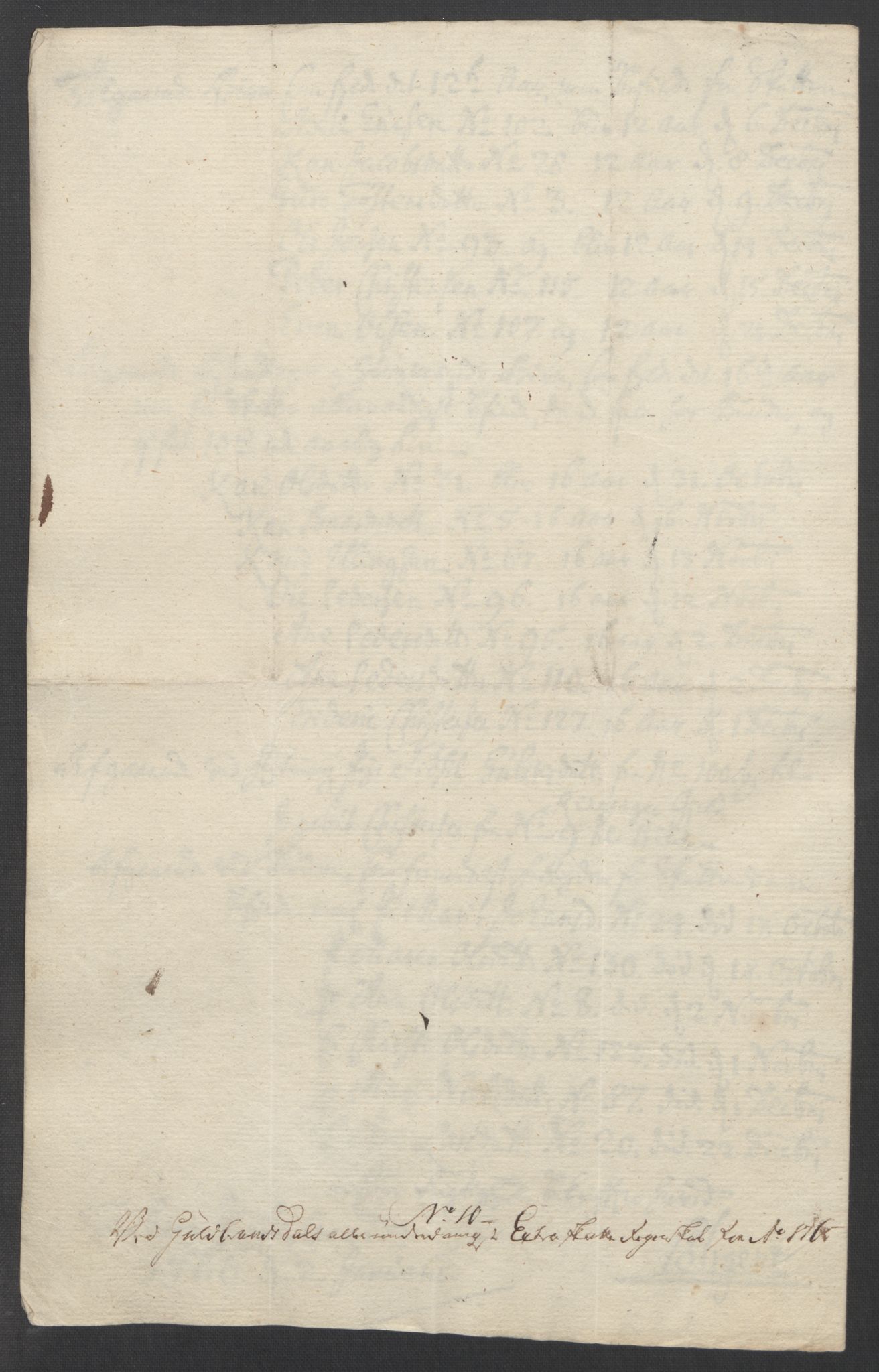 Rentekammeret inntil 1814, Reviderte regnskaper, Fogderegnskap, AV/RA-EA-4092/R17/L1266: Ekstraskatten Gudbrandsdal, 1762-1766, s. 496