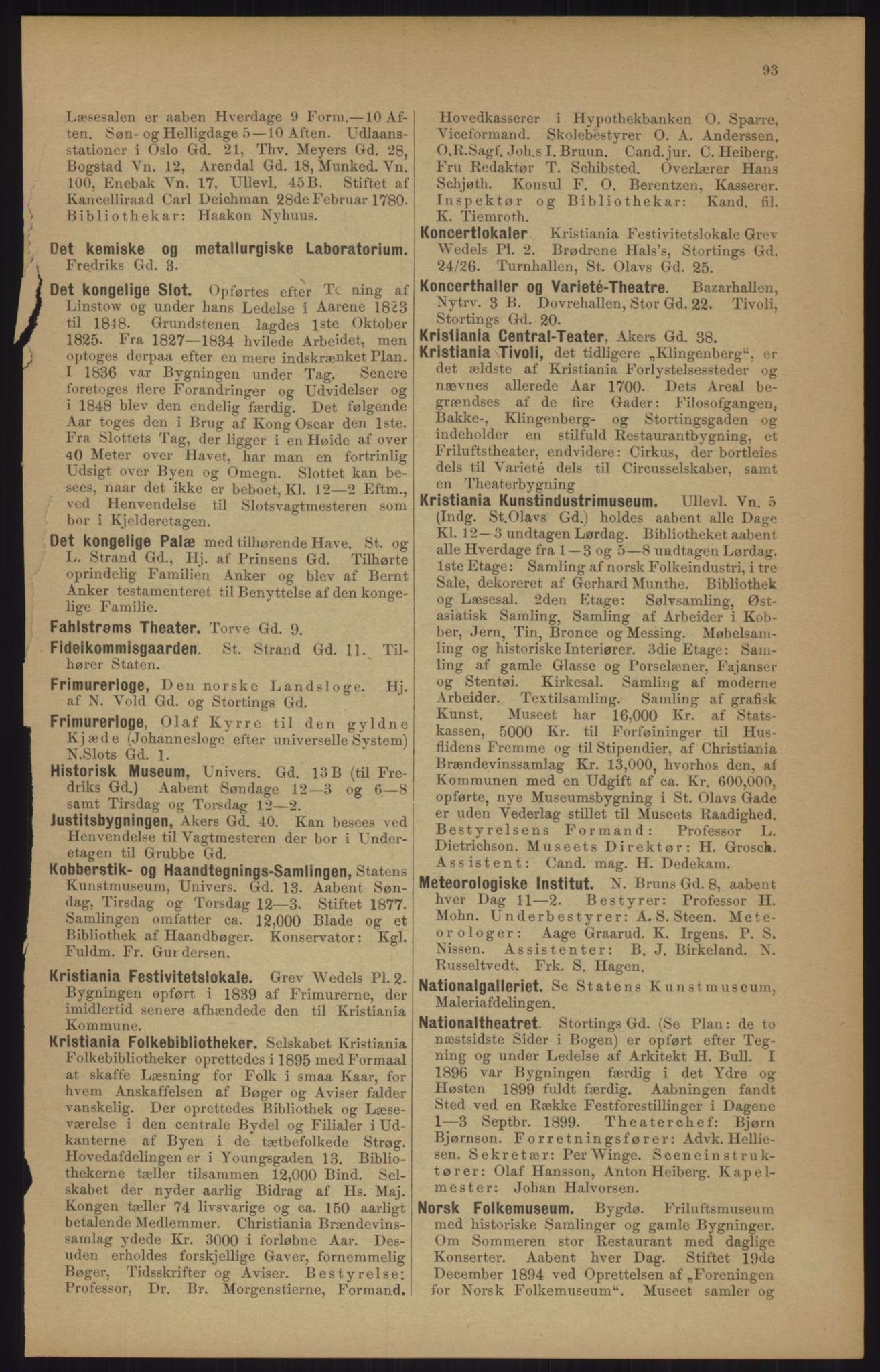 Kristiania/Oslo adressebok, PUBL/-, 1905, s. 93