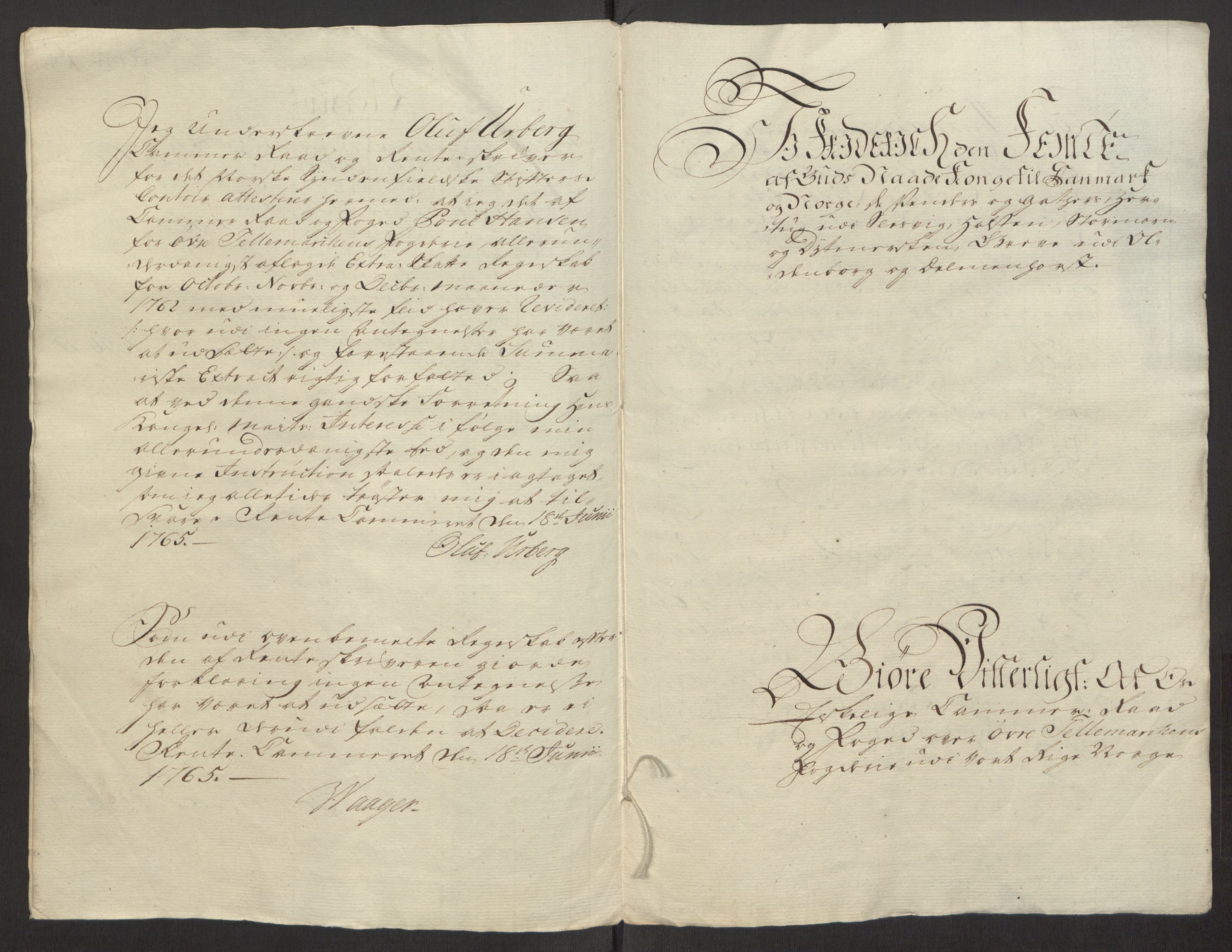 Rentekammeret inntil 1814, Reviderte regnskaper, Fogderegnskap, RA/EA-4092/R38/L2293: Ekstraskatten Øvre Telemark, 1762-1770, s. 12