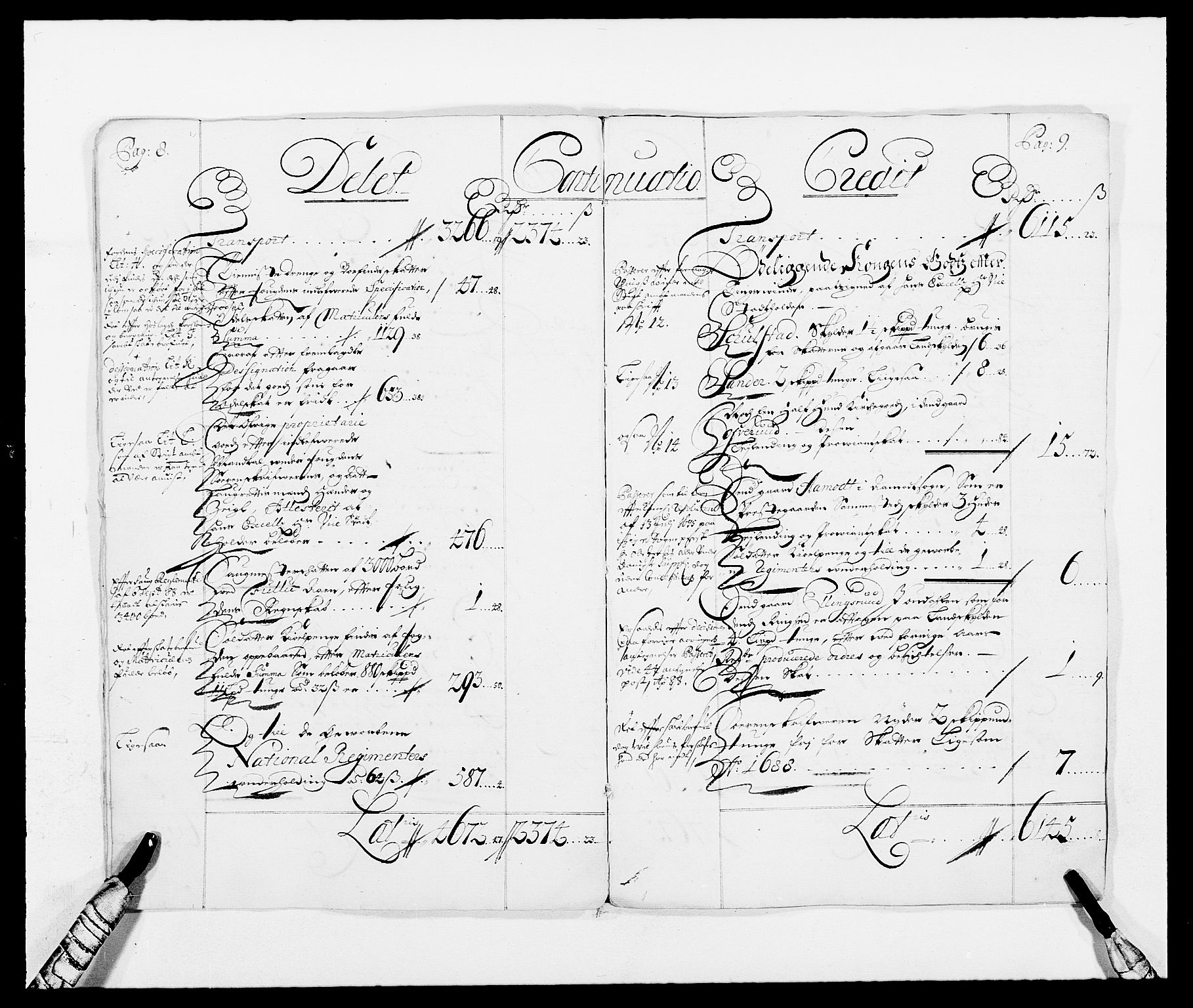 Rentekammeret inntil 1814, Reviderte regnskaper, Fogderegnskap, RA/EA-4092/R13/L0827: Fogderegnskap Solør, Odal og Østerdal, 1689, s. 23