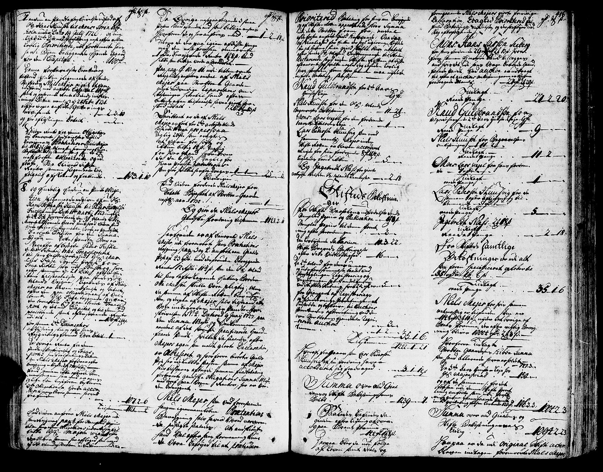 Tønsberg byfogd, AV/SAKO-A-224/H/Hb/L0002: Skifteprotokoll, 1720-1744, s. 485b-486a