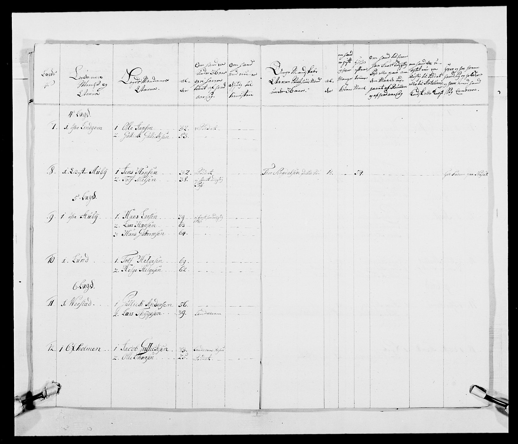 Kommanderende general (KG I) med Det norske krigsdirektorium, AV/RA-EA-5419/E/Ea/L0489: 1. Akershusiske regiment, 1767, s. 325