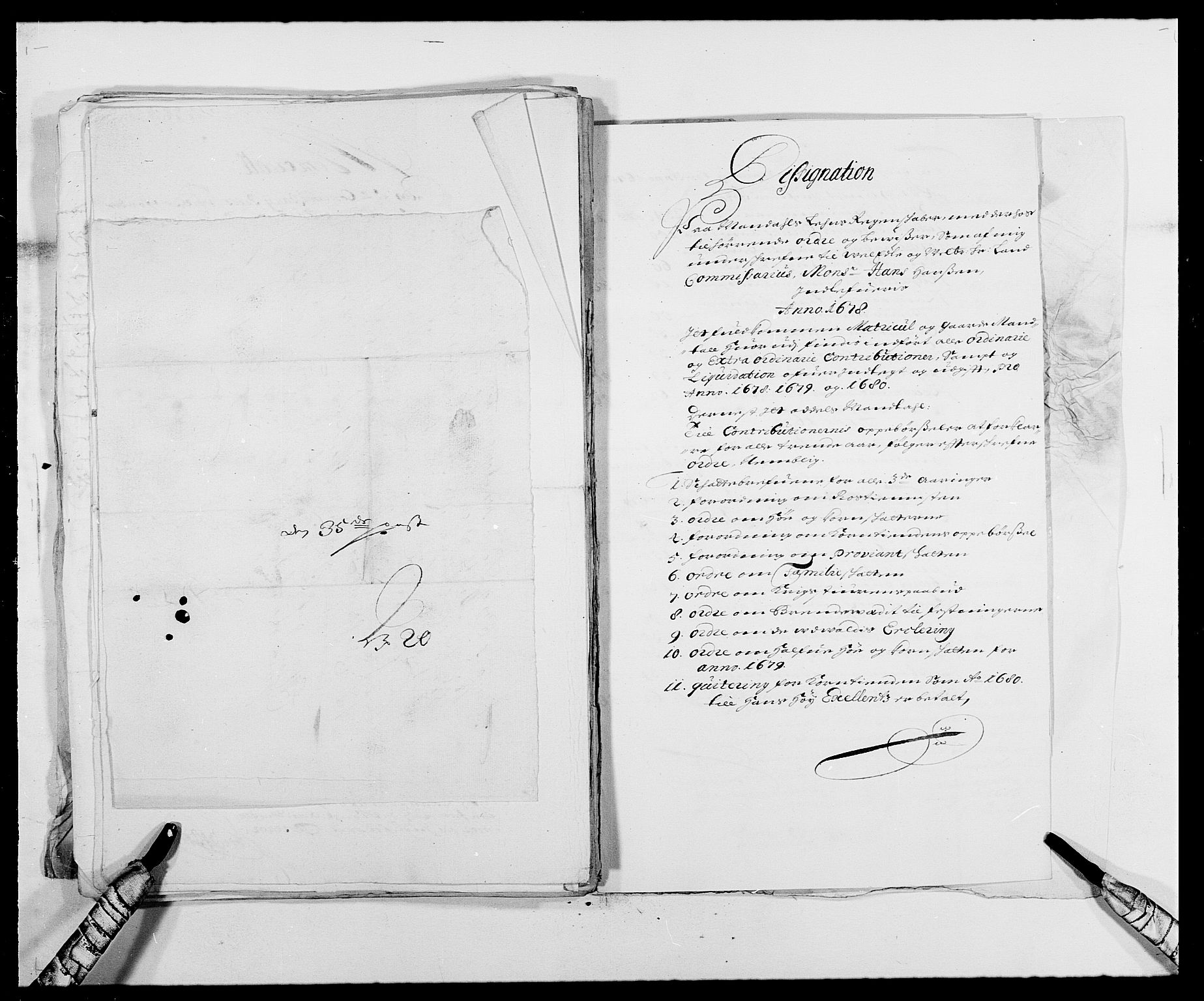 Rentekammeret inntil 1814, Reviderte regnskaper, Fogderegnskap, RA/EA-4092/R42/L2540: Mandal fogderi, 1676-1680, s. 356