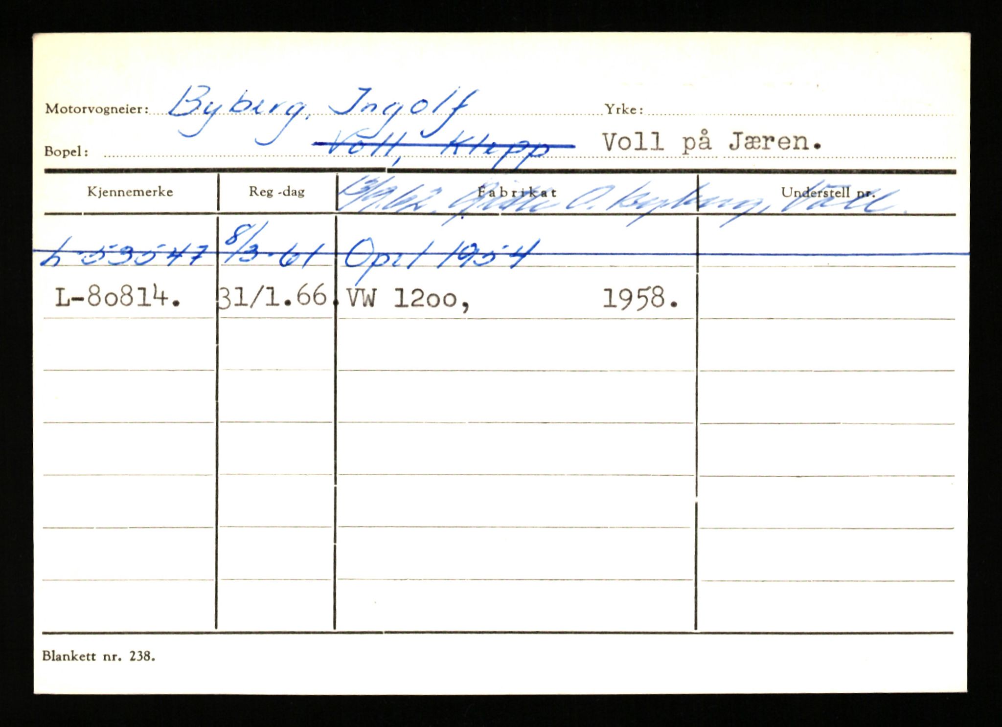 Stavanger trafikkstasjon, AV/SAST-A-101942/0/H/L0005: Bue - Dahlstrøm, 1930-1971, s. 241