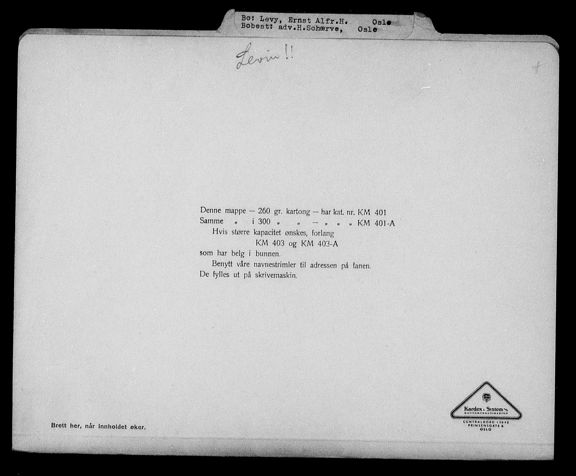 Justisdepartementet, Tilbakeføringskontoret for inndratte formuer, RA/S-1564/H/Hc/Hcc/L0959: --, 1945-1947, s. 218