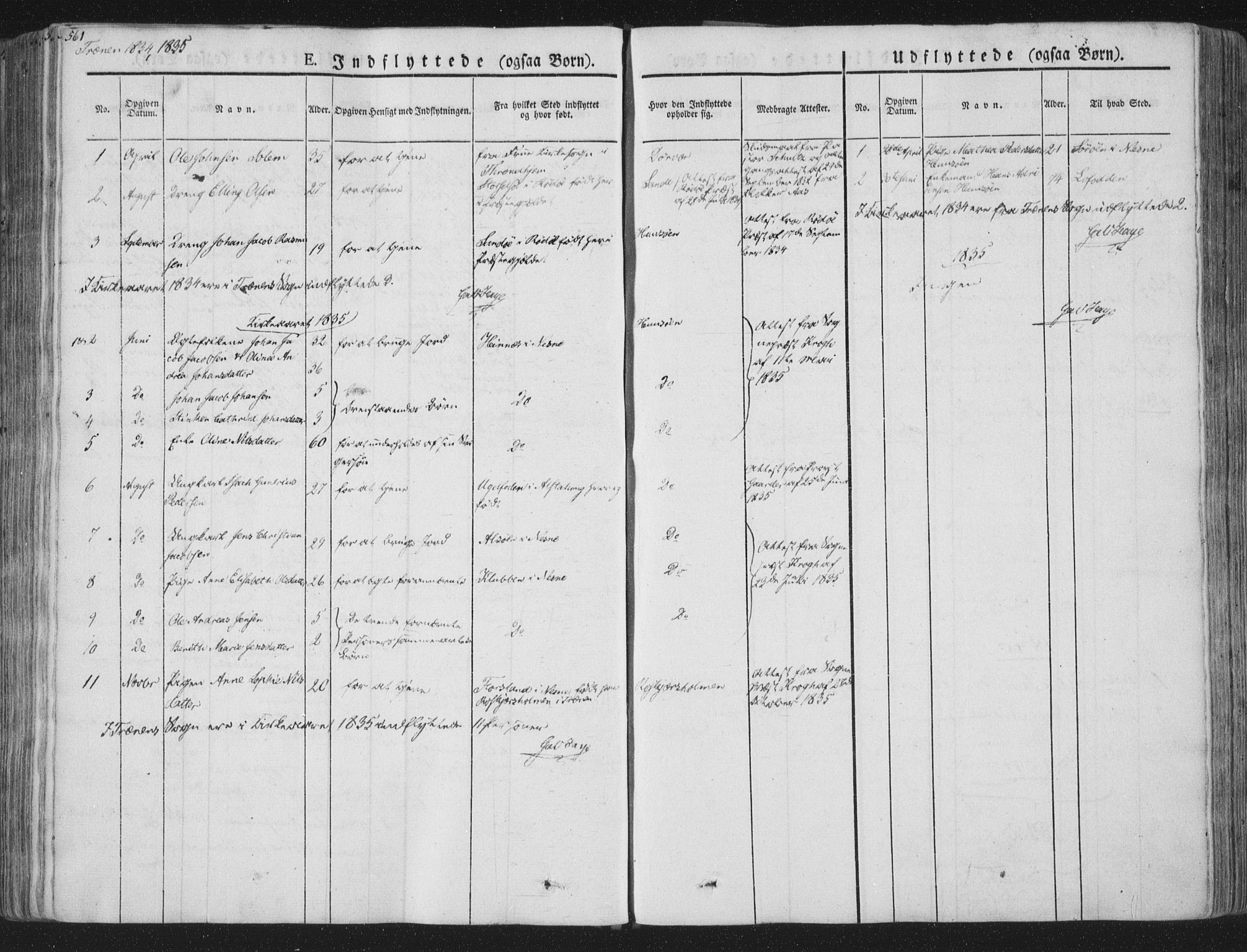 Ministerialprotokoller, klokkerbøker og fødselsregistre - Nordland, AV/SAT-A-1459/839/L0566: Ministerialbok nr. 839A03, 1825-1862, s. 561