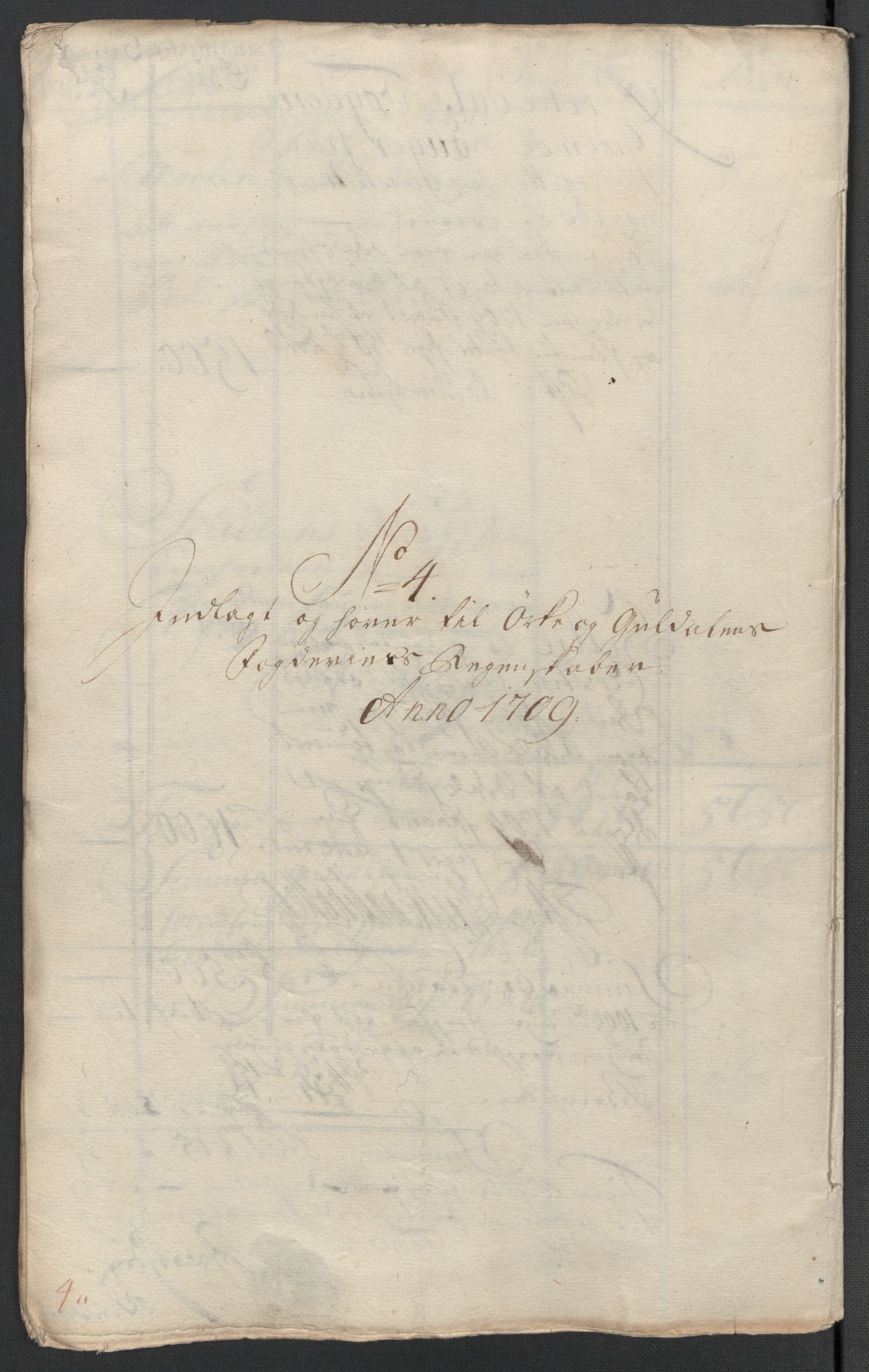 Rentekammeret inntil 1814, Reviderte regnskaper, Fogderegnskap, RA/EA-4092/R60/L3959: Fogderegnskap Orkdal og Gauldal, 1709, s. 135