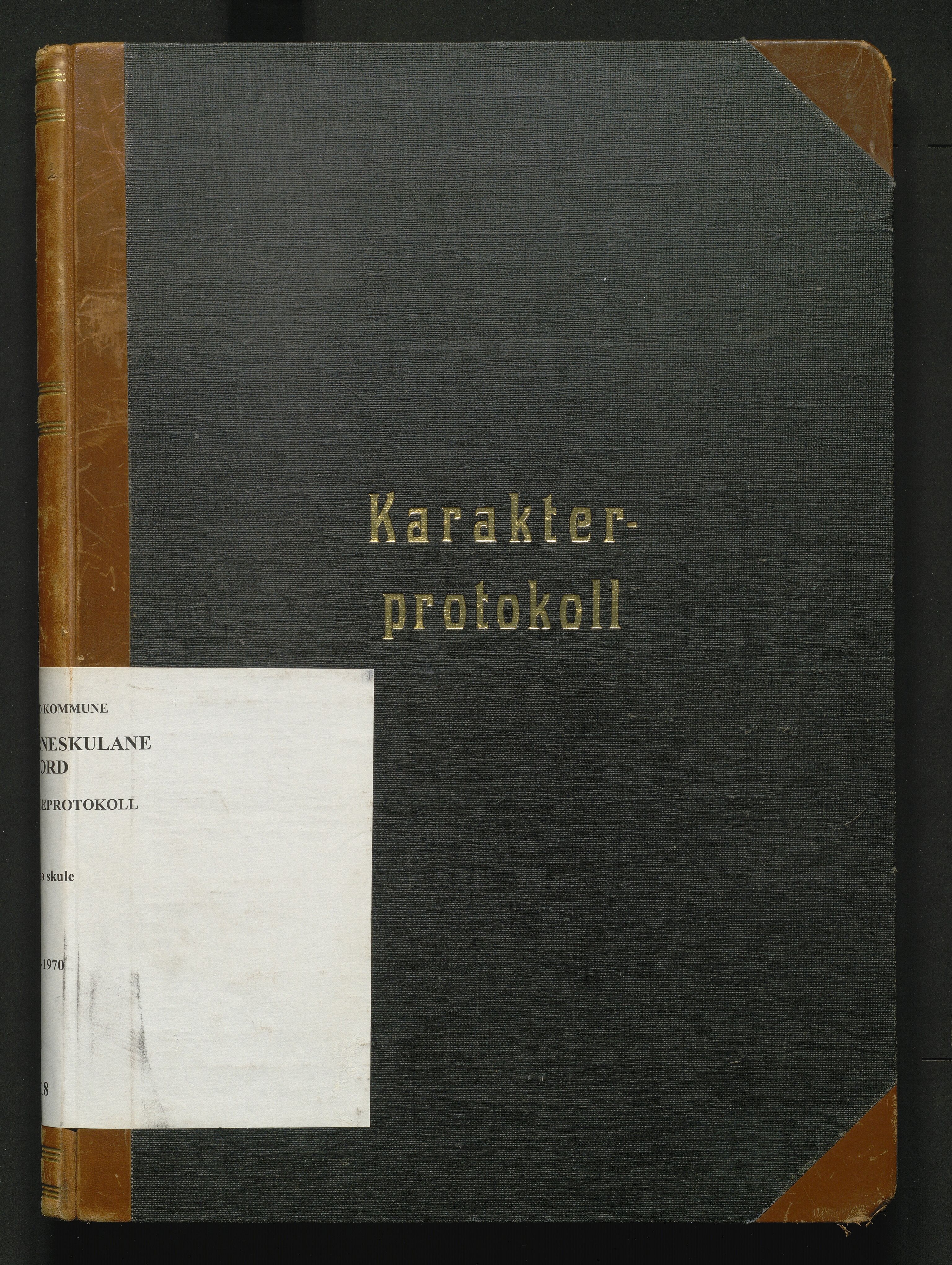 Stord kommune. Barneskulane, IKAH/1221-231/F/Fa/L0018: Karakterprotokoll for Litlabø skule, 1942-1970