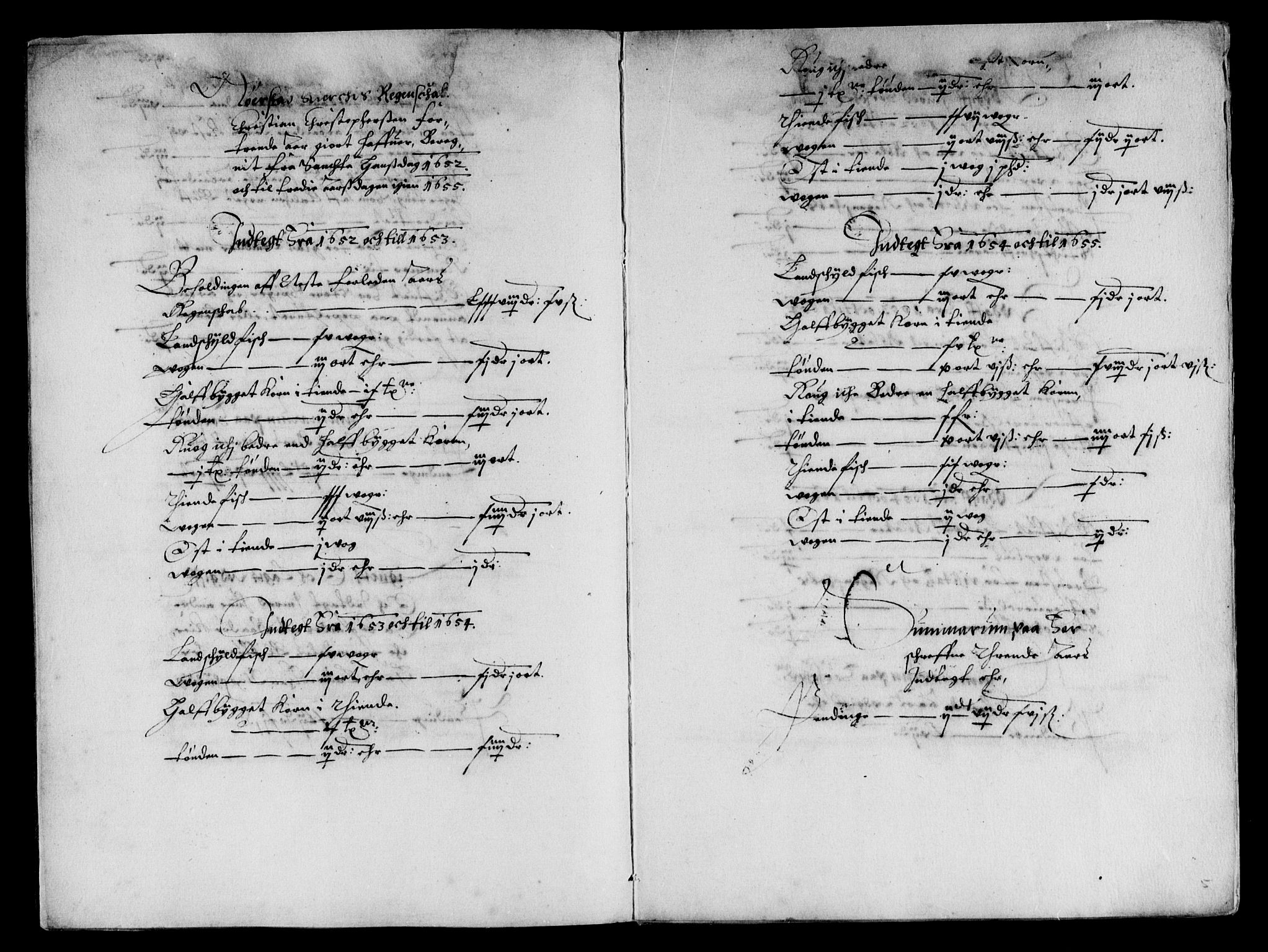 Rentekammeret inntil 1814, Reviderte regnskaper, Lensregnskaper, AV/RA-EA-5023/R/Rb/Rbz/L0037: Nordlandenes len, 1648-1655