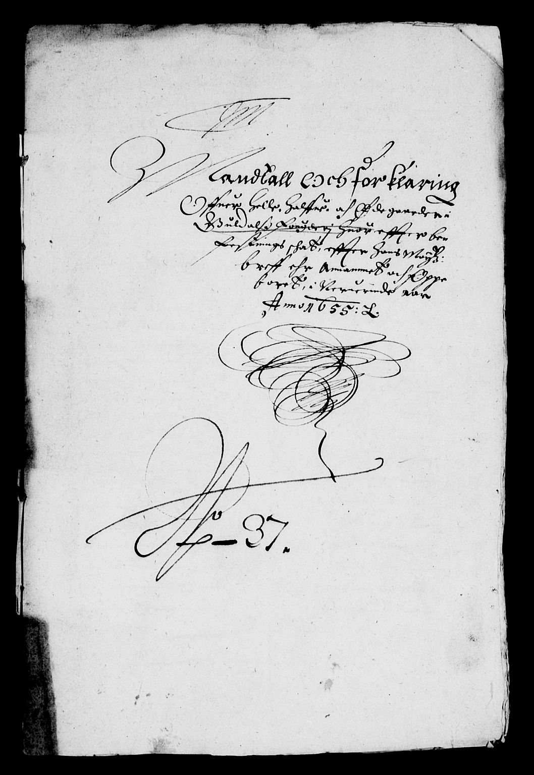 Rentekammeret inntil 1814, Reviderte regnskaper, Lensregnskaper, AV/RA-EA-5023/R/Rb/Rbw/L0124: Trondheim len, 1642-1656